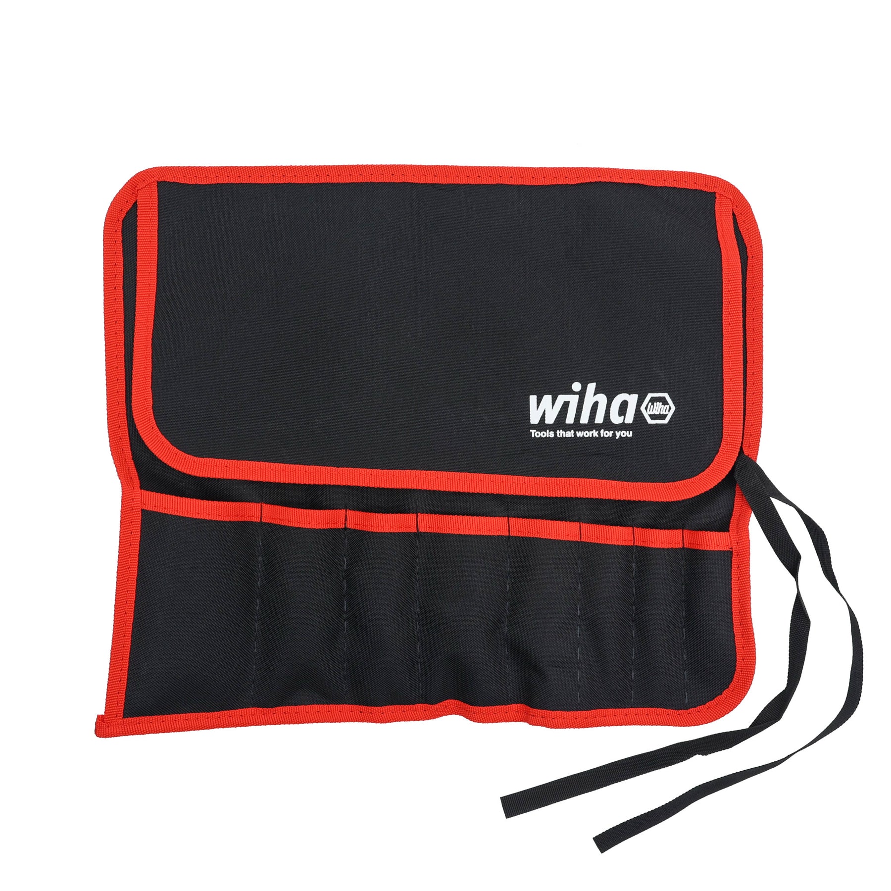 Pouch Large RD/BLK for 8 Piece