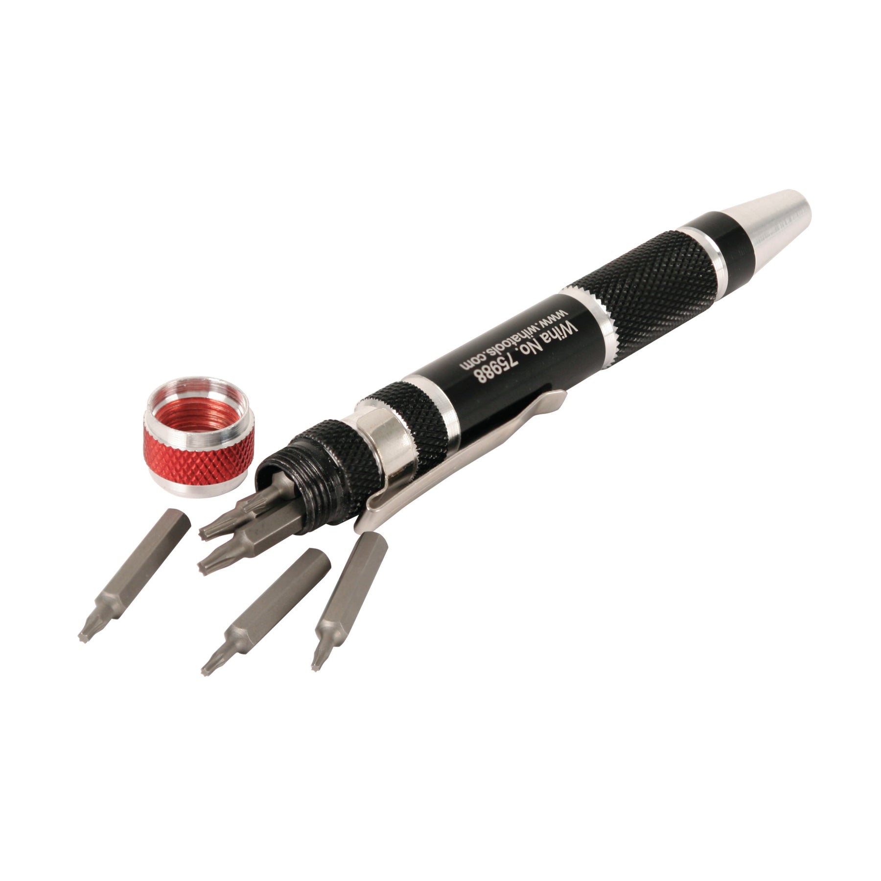 7 Piece Pocket Clip Torx MicroBit Set