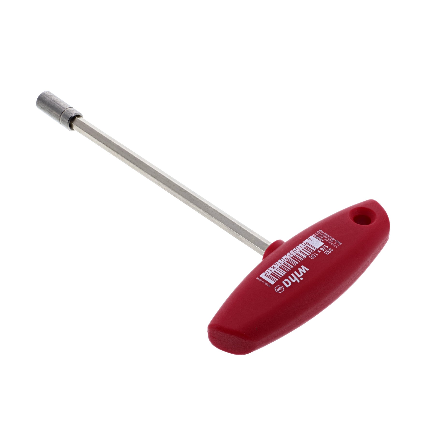 Classic Grip T-Handle Magnetic 1/4" Bit Holder