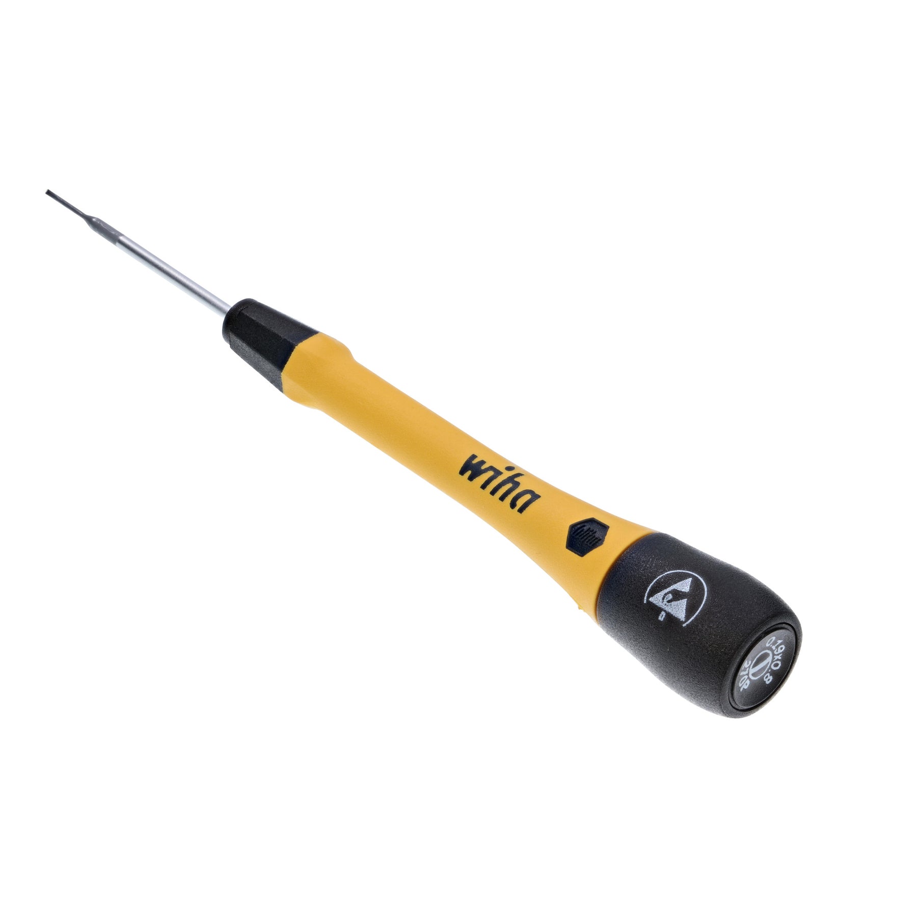 ESD Safe PicoFinish Precision Screwdriver - Slotted .8mm x 40mm