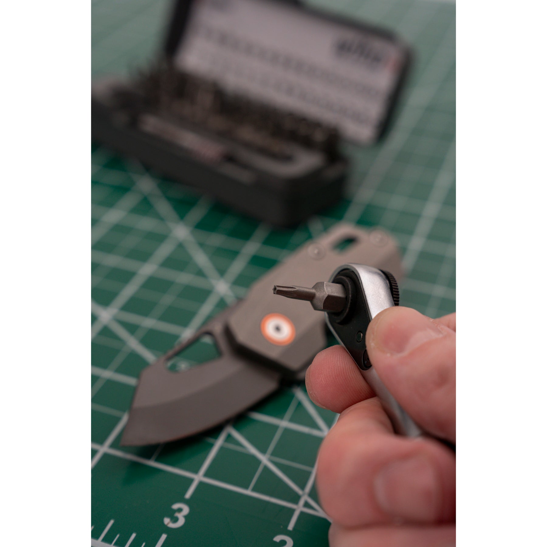 32 Piece GoBox Security Bit Set with Mini Ratchet