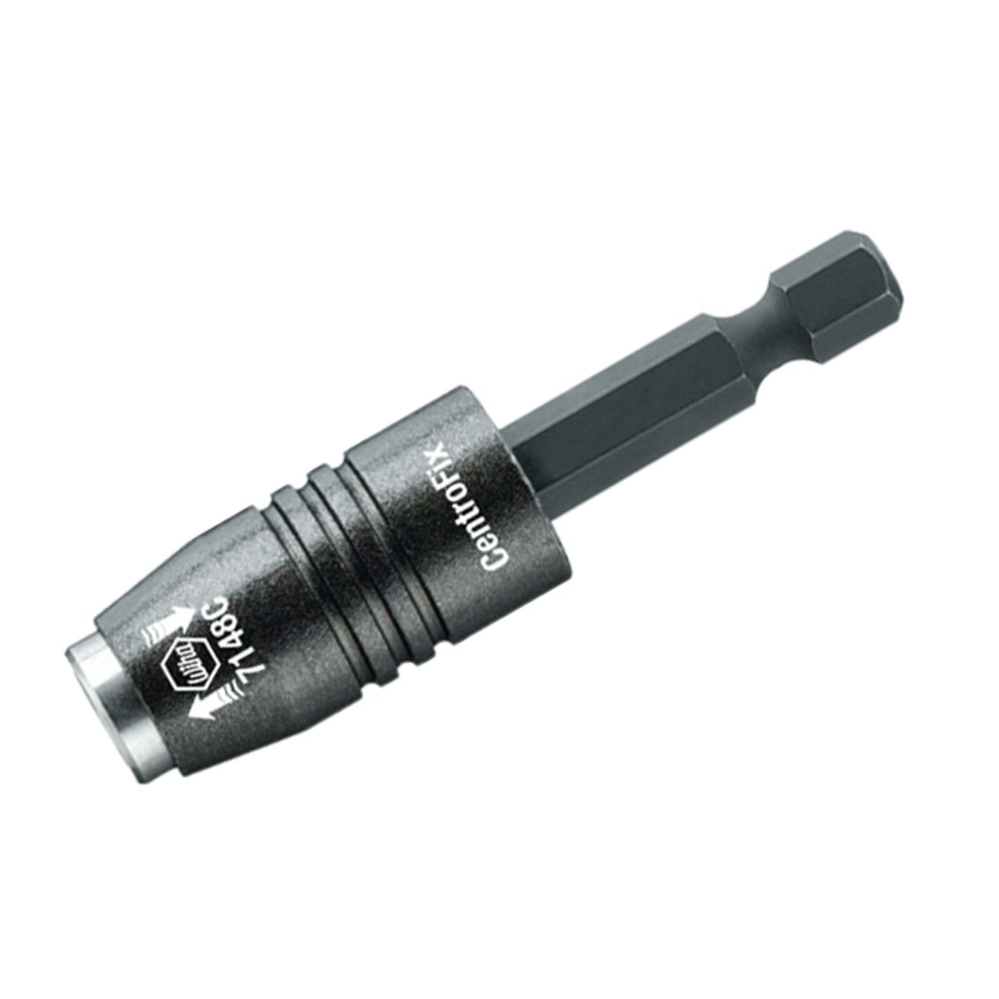 psycho【H4CBH】1ml Wiha 71480 CentroFix 1/4 Bit Holder - Quick Release Made in Germany