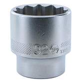 Wiha 33848 12 Point - 1/2" Drive Socket 32.0mm