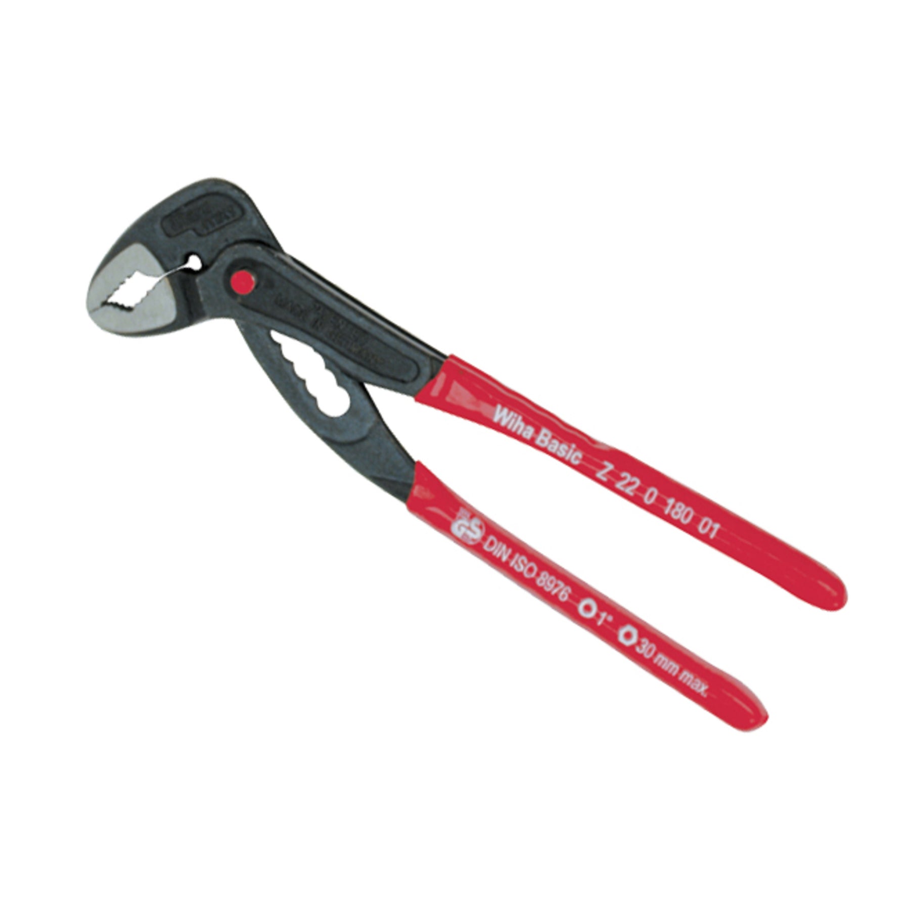 Wiha 32664 Classic Grip Adjustable Push Button Pliers 7"