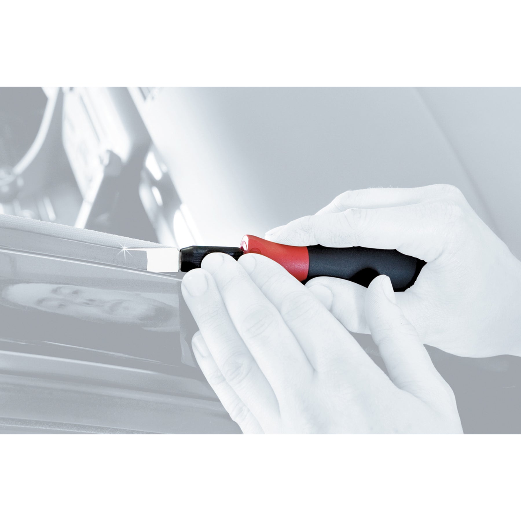 SoftFinish Universal Razor Edge Scraper Handle