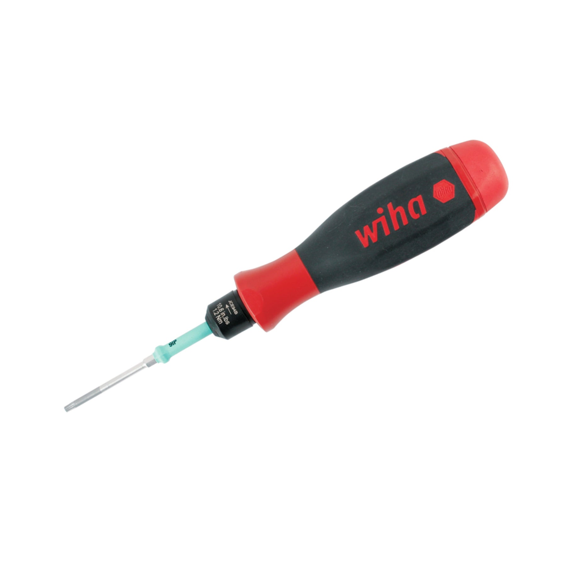 Wiha 29256 easyTorque SoftFinish Screwdriver Handle 44.2 In/lbs 5.0Nm - TorxPlus IP25