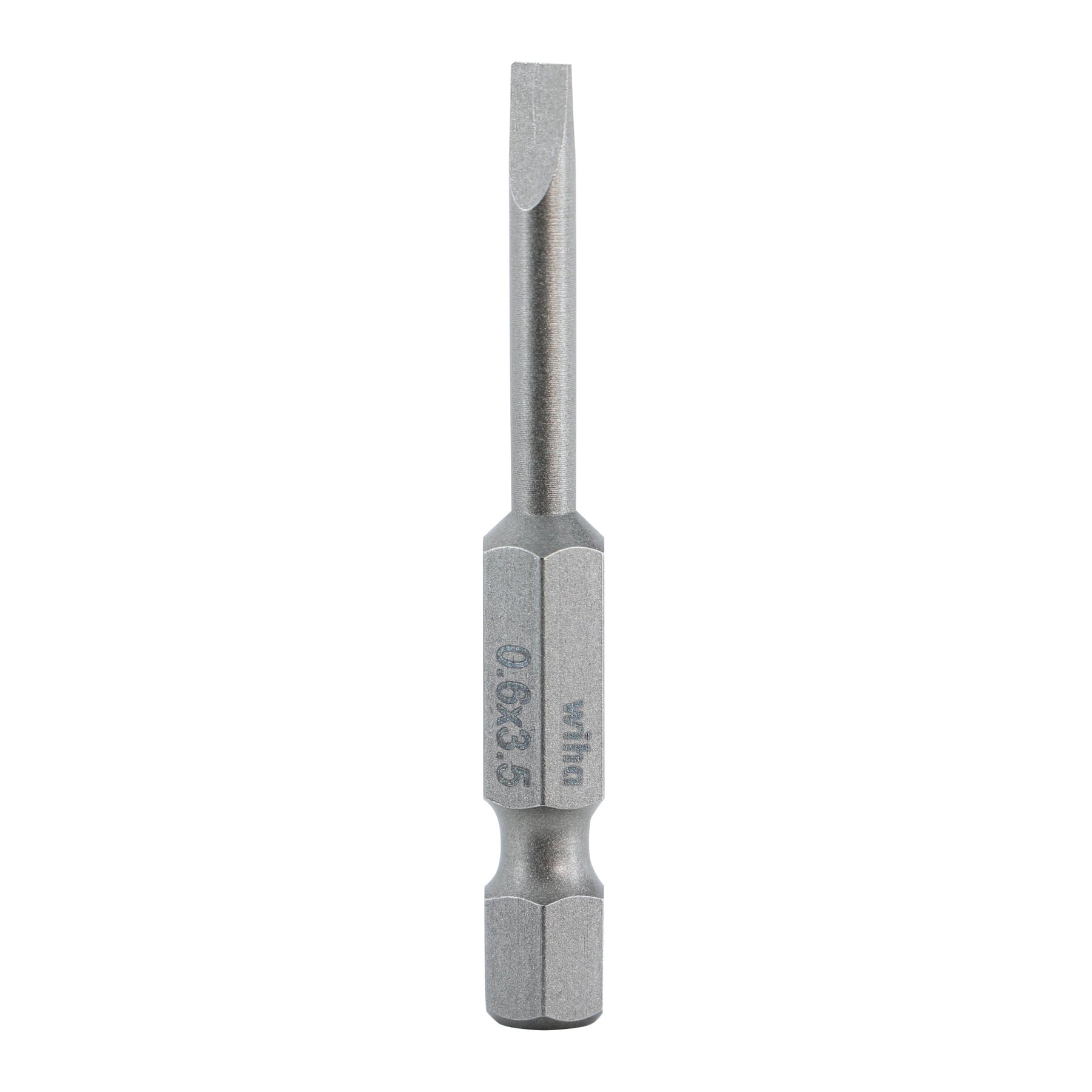 Wiha 74006 Slotted Bit 3.5 - 50mm - 10 Pack