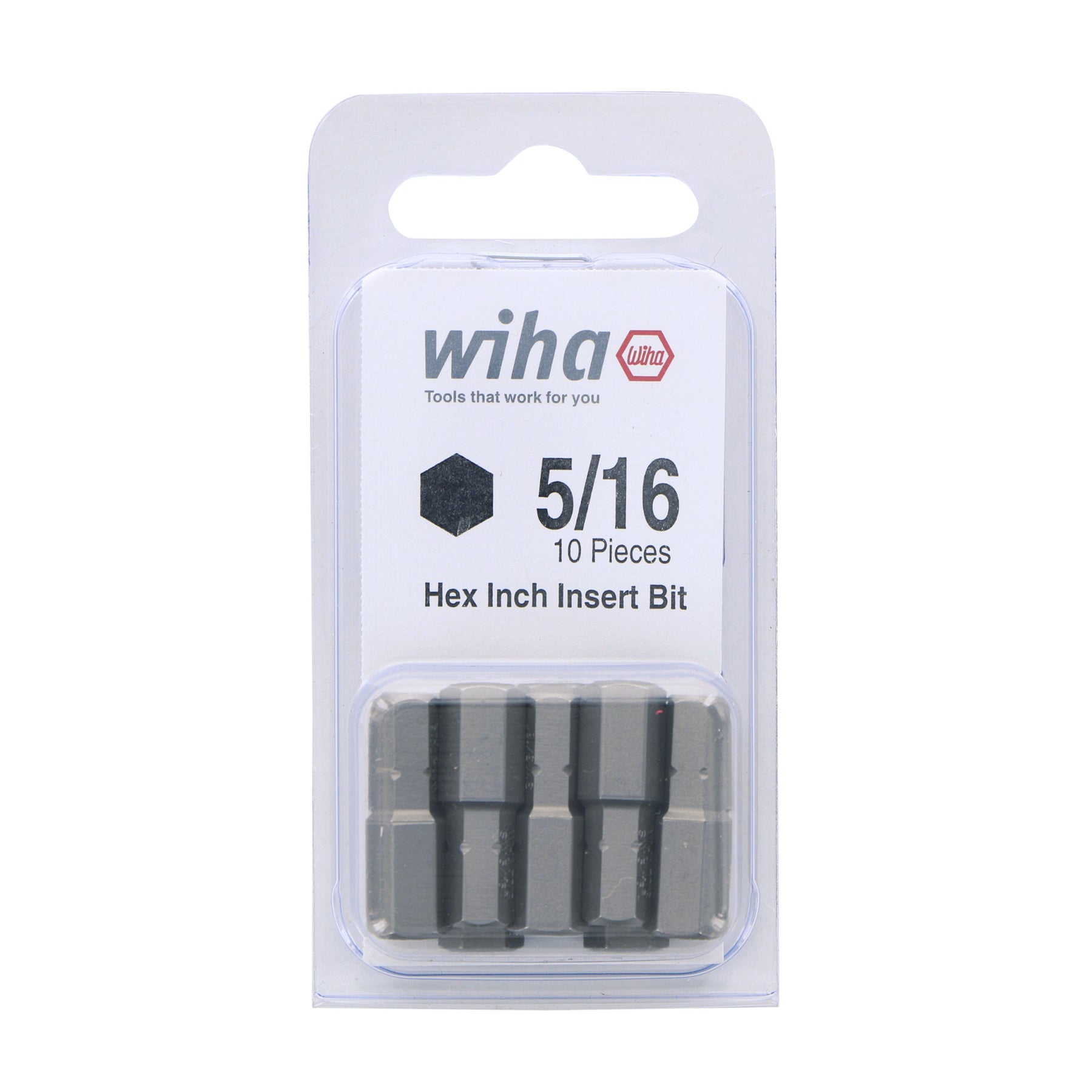 Hex Bit 5/16 - 25mm - 10 Pack