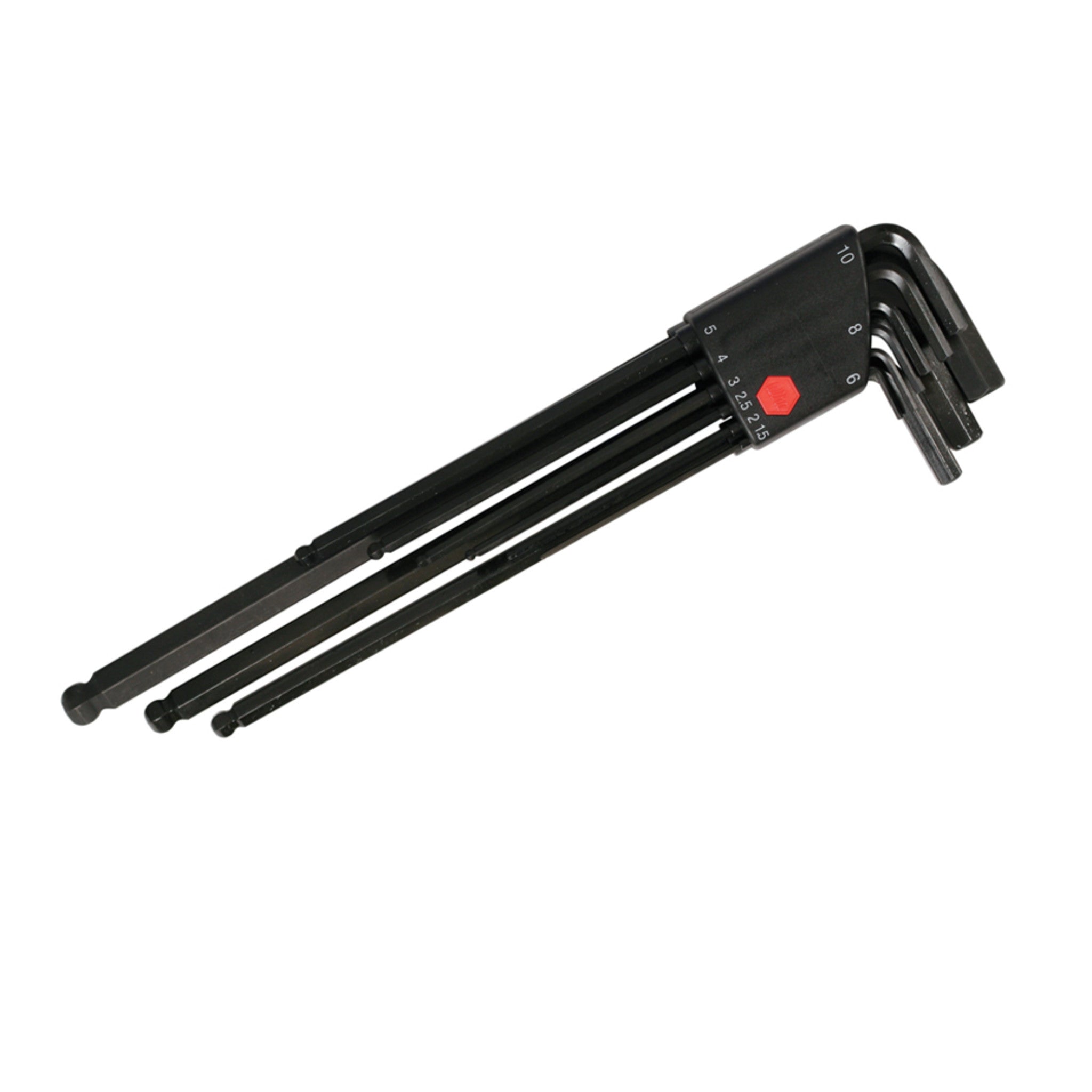 Wiha 36990 Ball End Hex Long Arm L-Key 9 Pc. Set