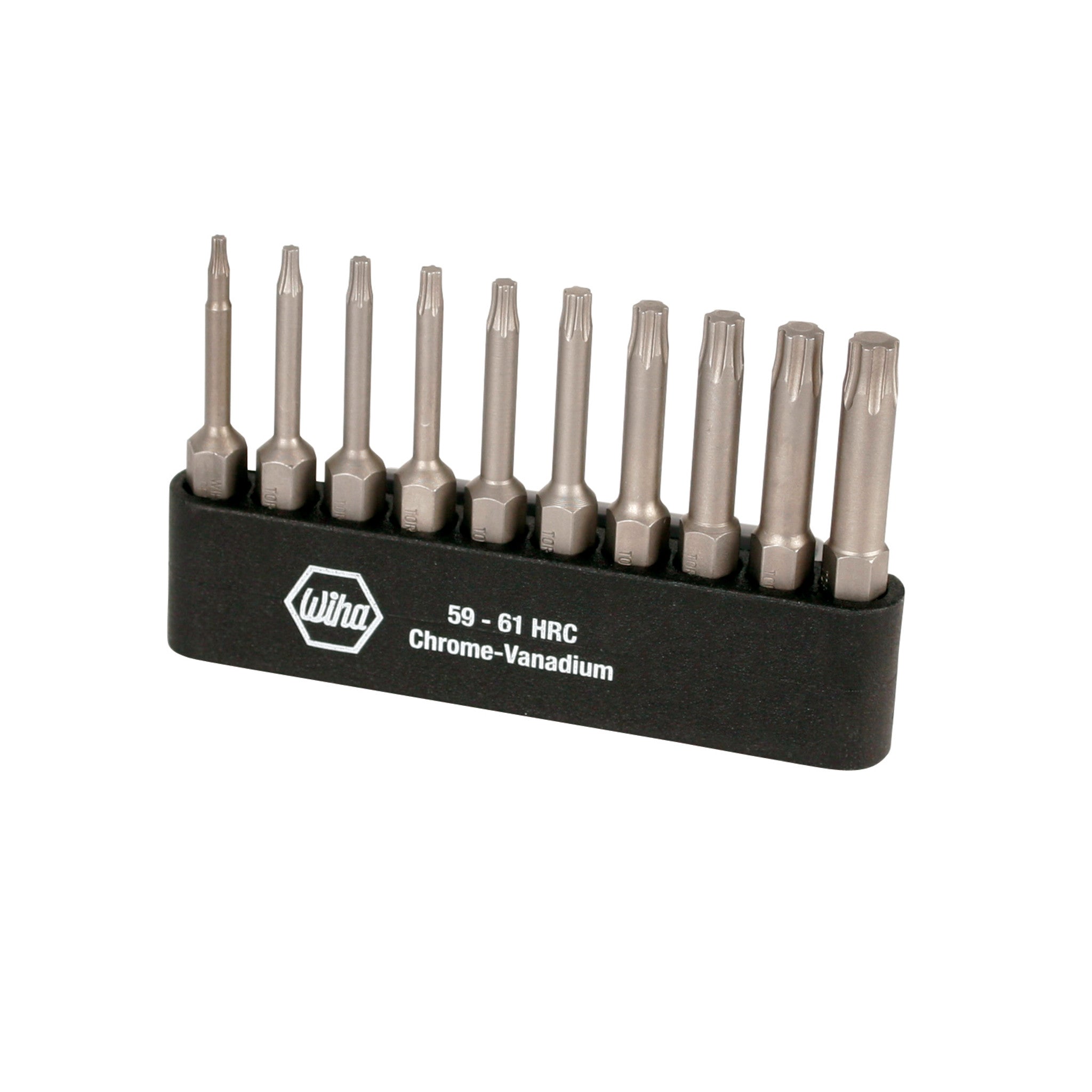 Wiha 74982 TorxPlus® Power Bit Belt Pack 10 Pcs Set Made in