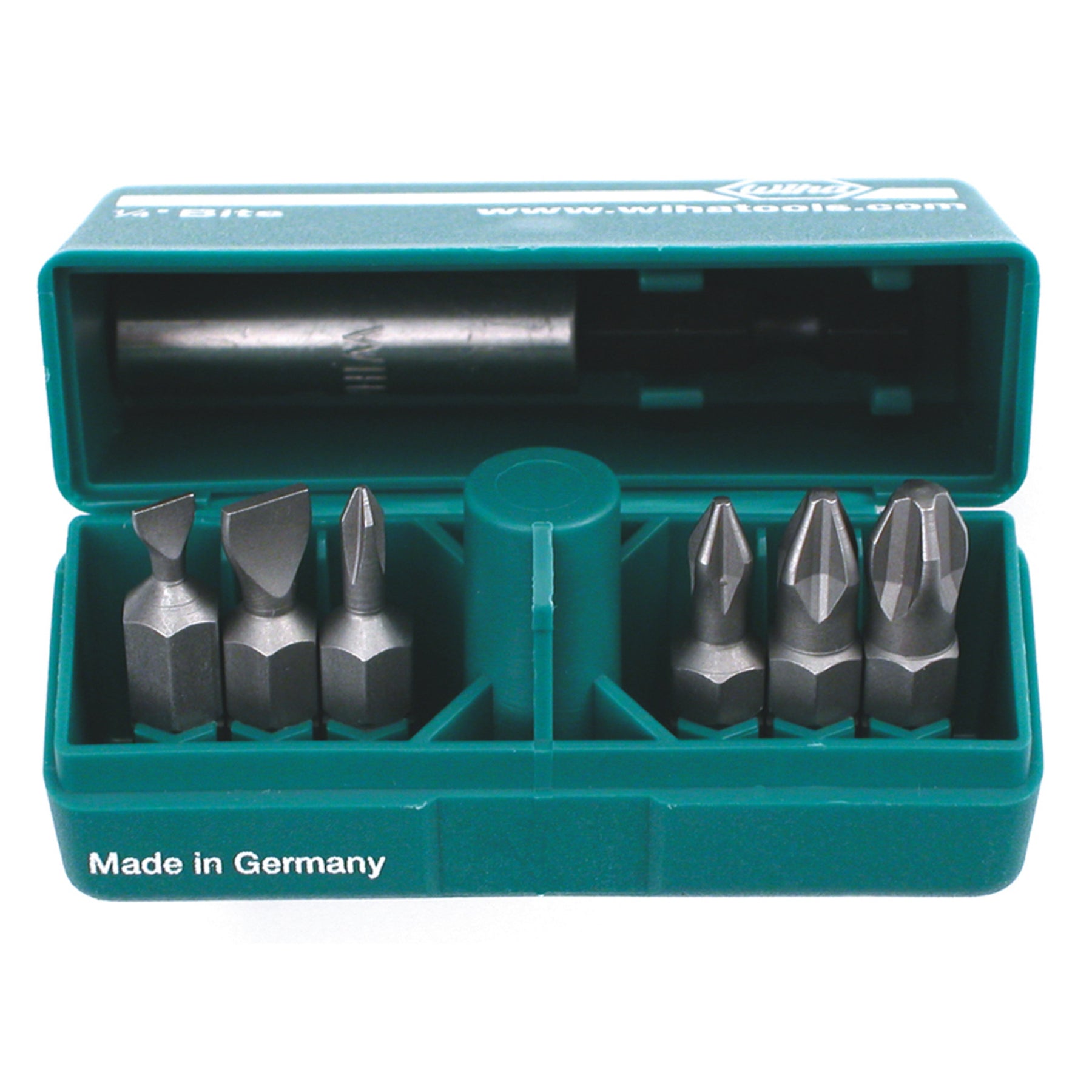 Wiha 71198 7 Piece Slotted and Phillips Pokitpak Insert Set