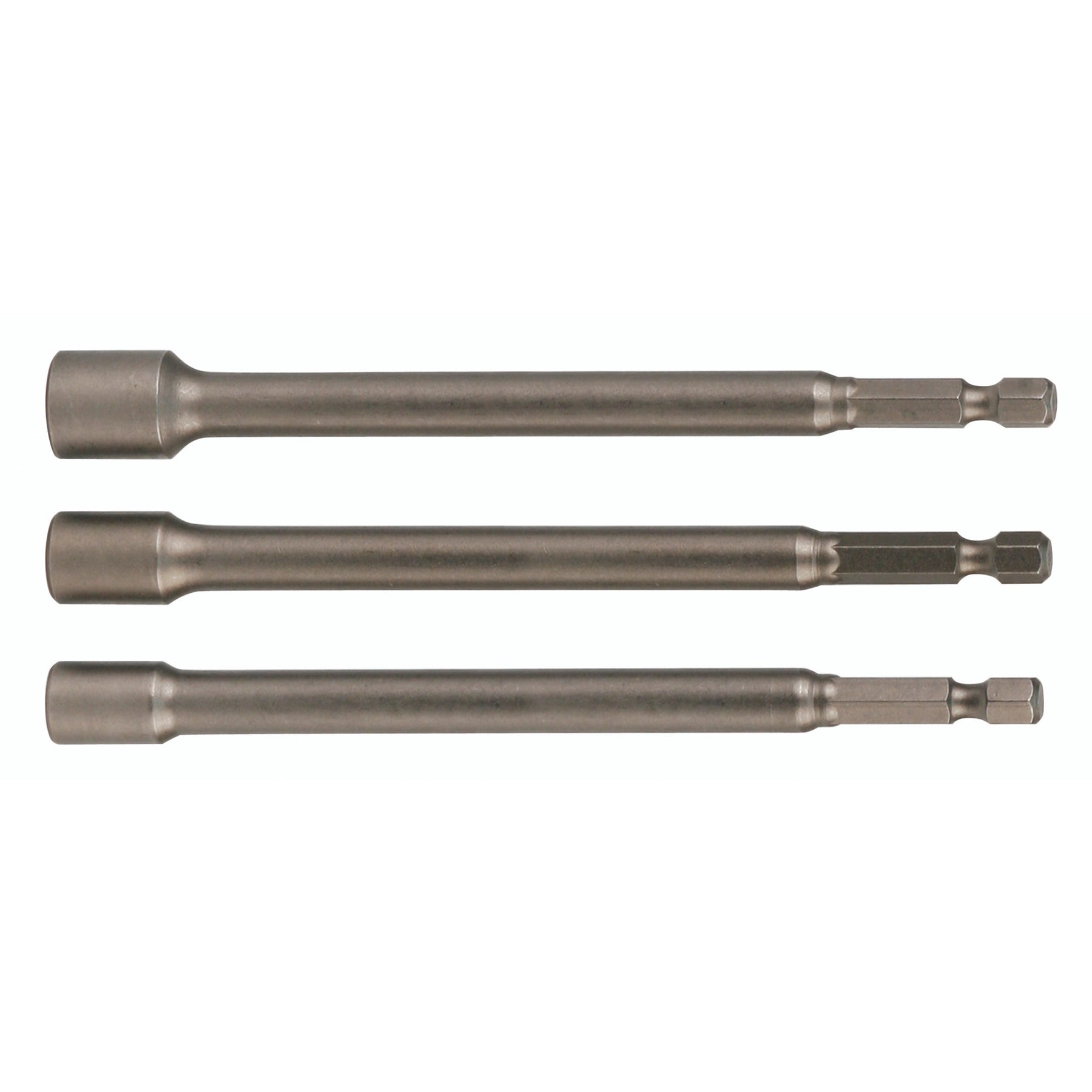 Wiha 70493 3 Piece 1/4" Drive Nut Setter Set - 1/4" - 5/16" - 3/8'' x 12"