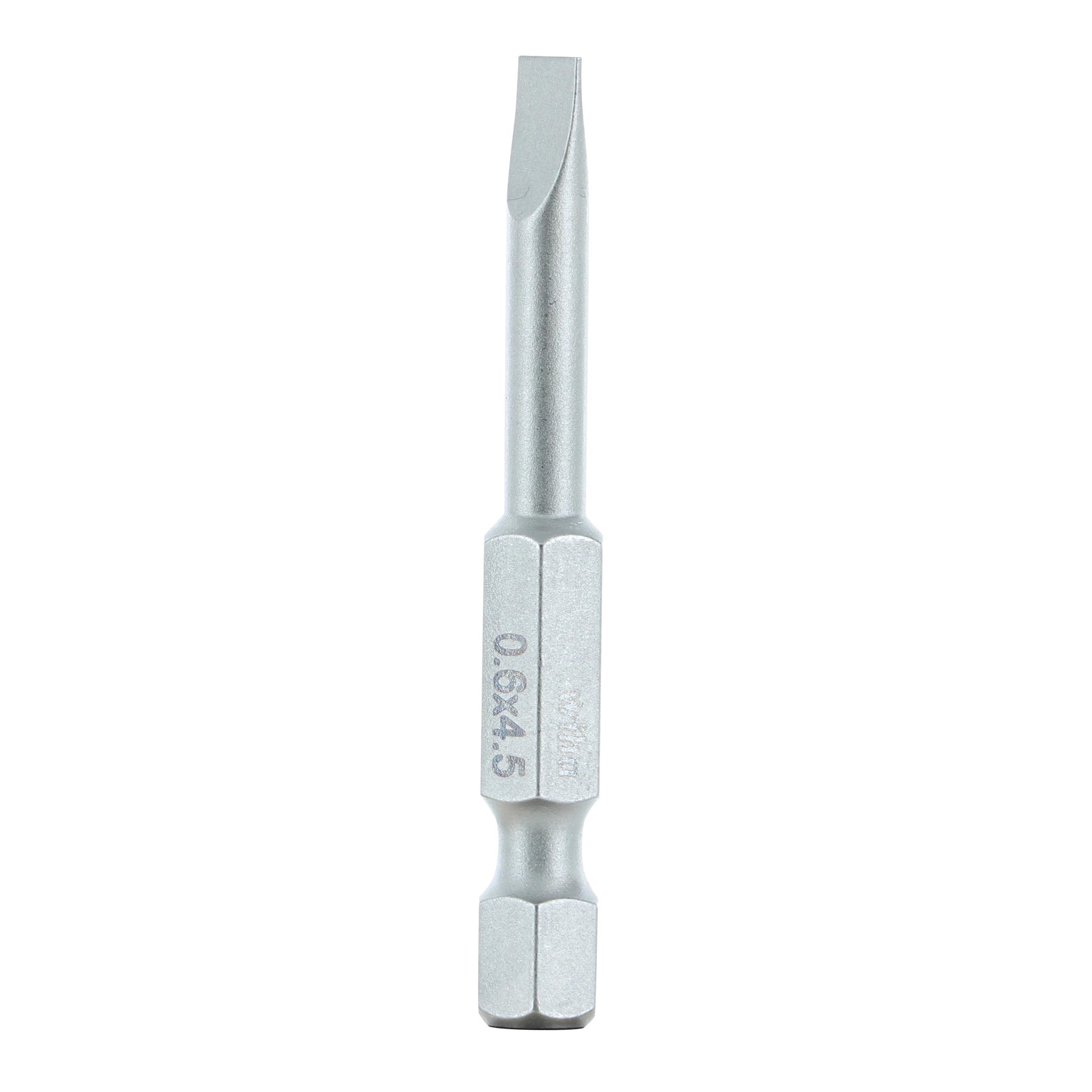 Wiha 74012 Slotted Bit 4.5 - 50mm - 10 Pack