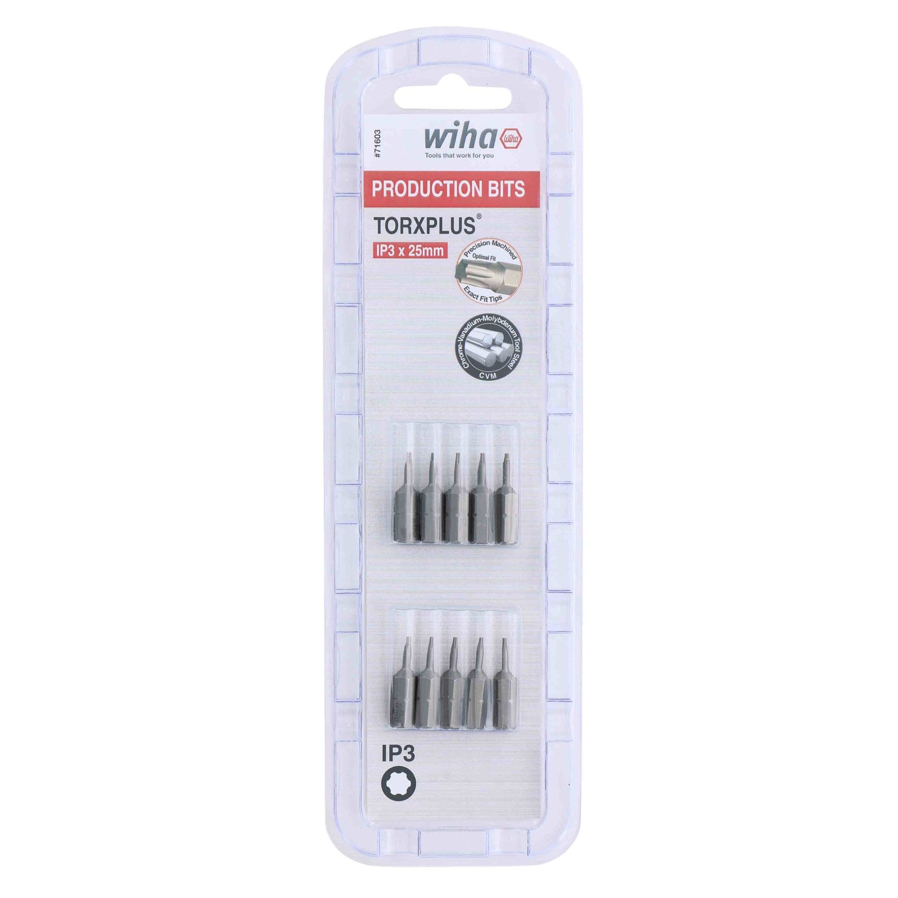 TorxPlus Bit IP3 - 25mm - 10 Pack