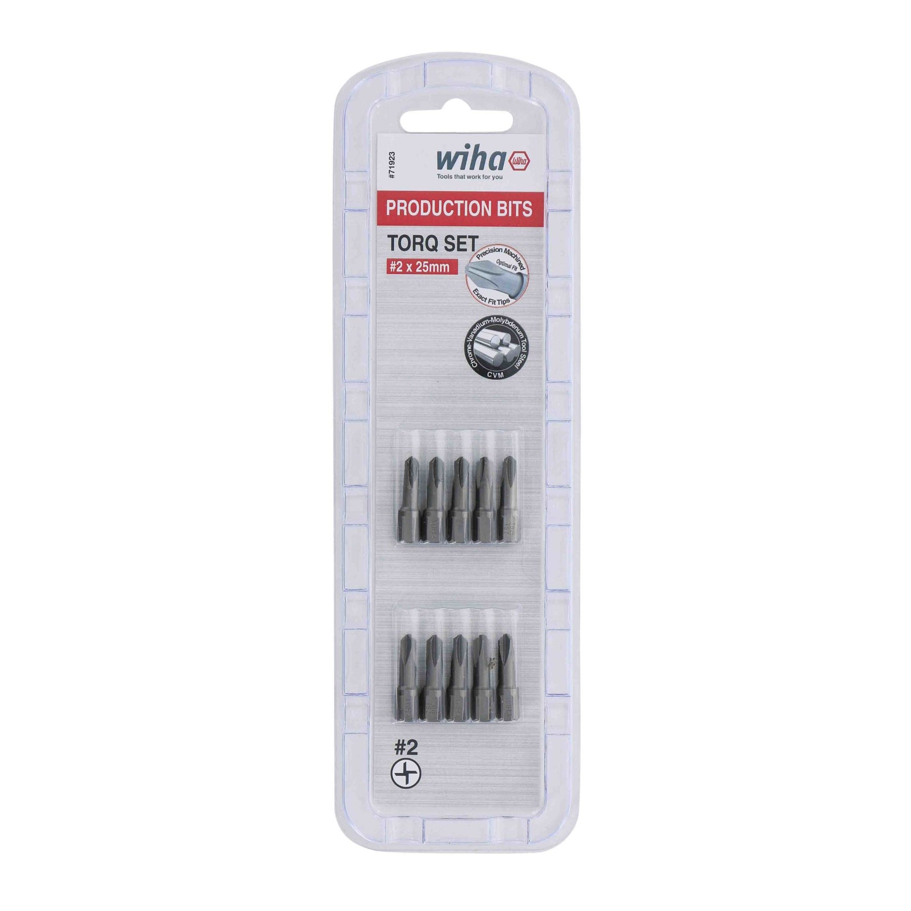 Torq-Set Bit #2 - 25mm - 10 Pack