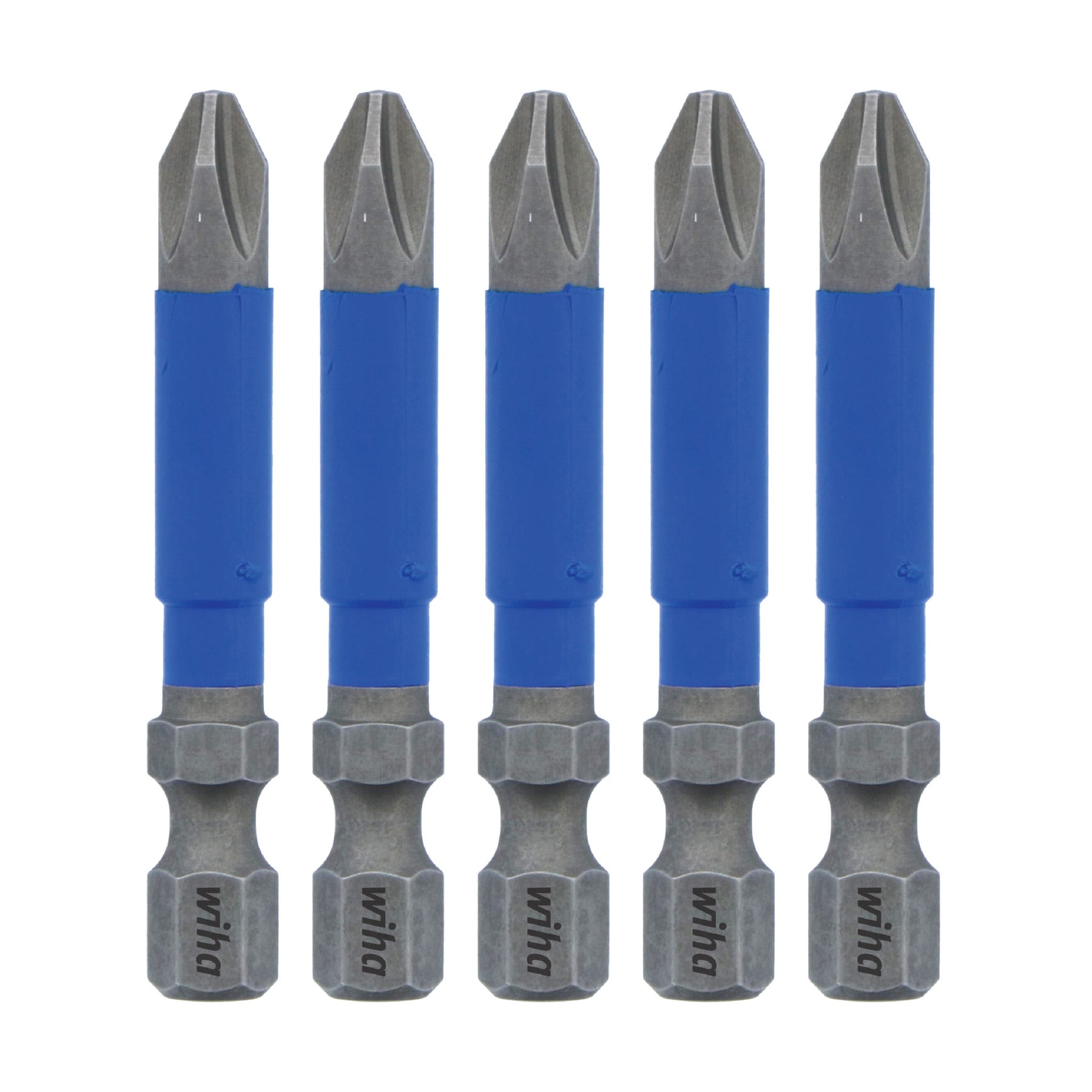 TerminatorBlue Impact Bit Phillips #2 - 2 Inch - 5 Pack