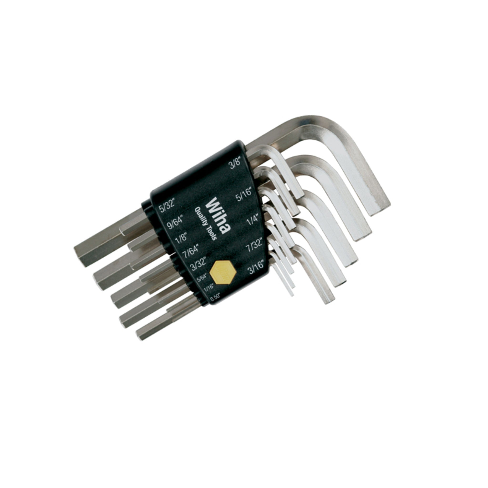 Wiha 35194 Hex L-Key Short Arm Inch 13 Pc. Set Made in Germany