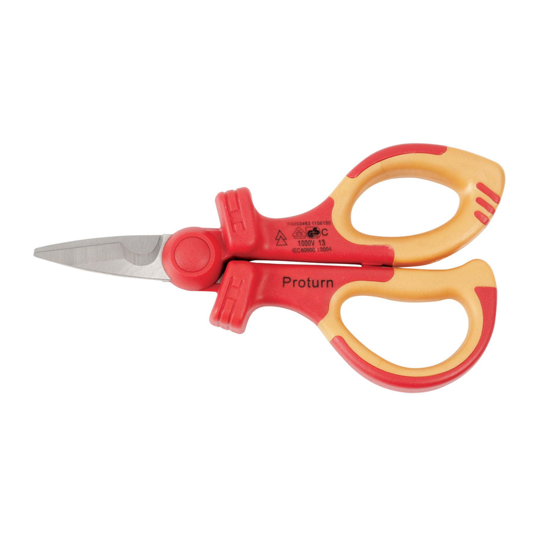 Wiha 32951 Insulated Proturn Shears 6.3"