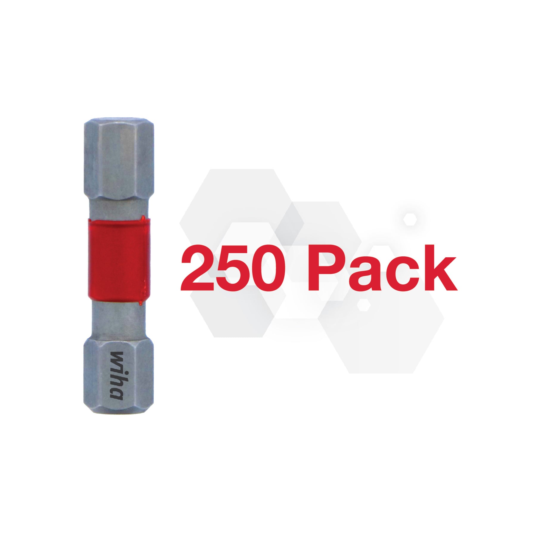 Wiha 76536 MaxxTor Impact Bit Hex 1/4" - 29mm - 250 Pack