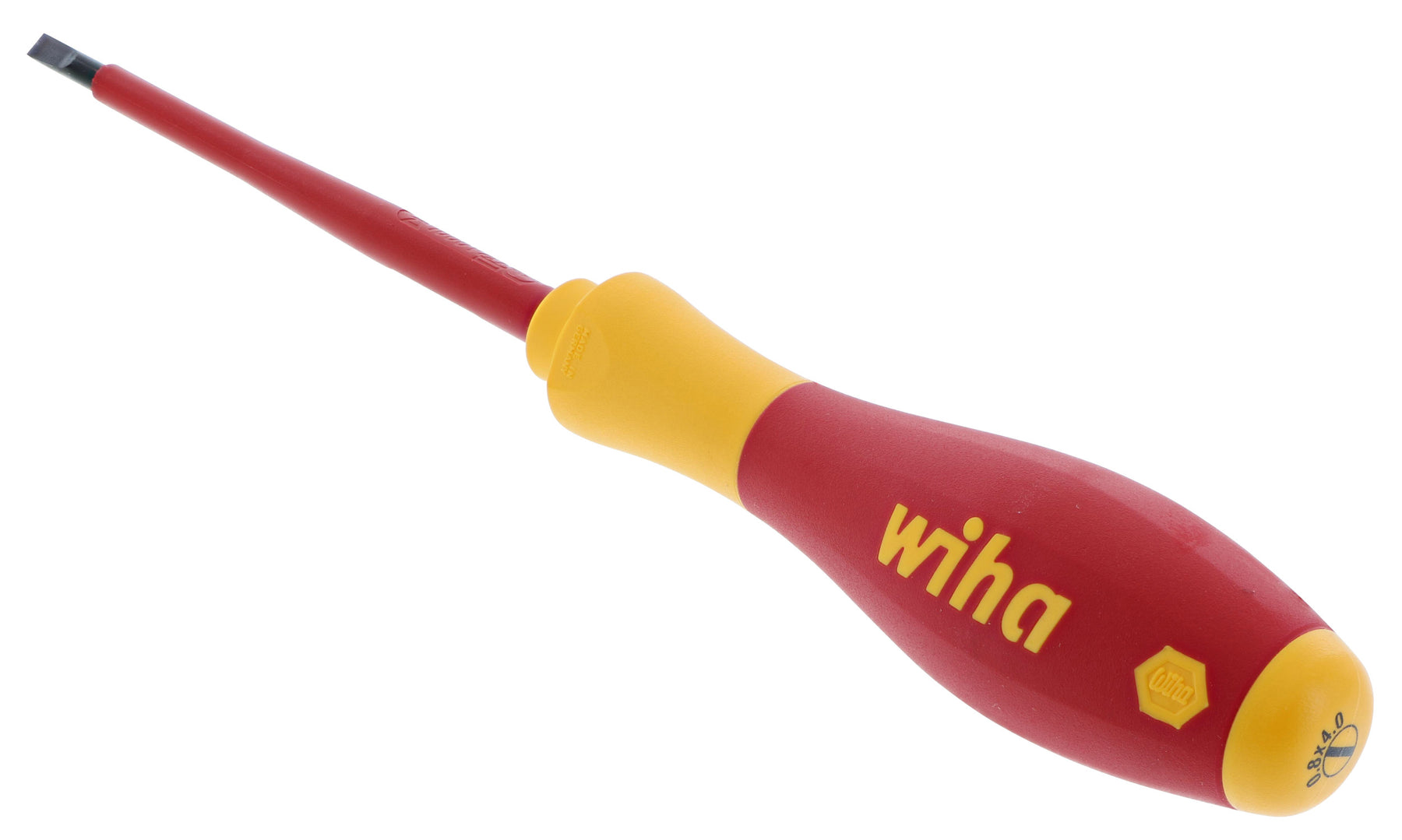 Insulated SoftFinish Slotted Screwdriver 4.0
