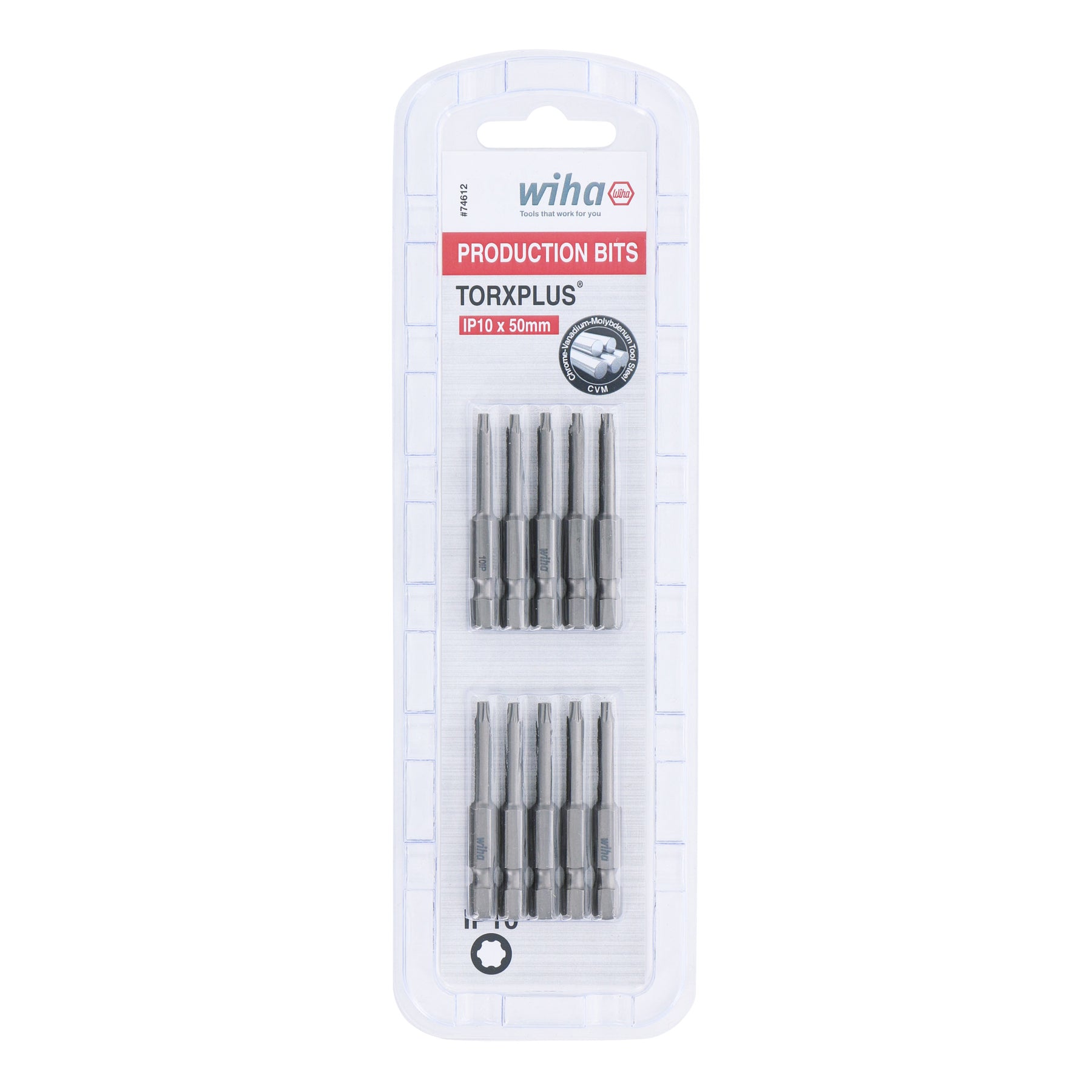 TorxPlus Bit IP10 - 50mm - 10 Pack