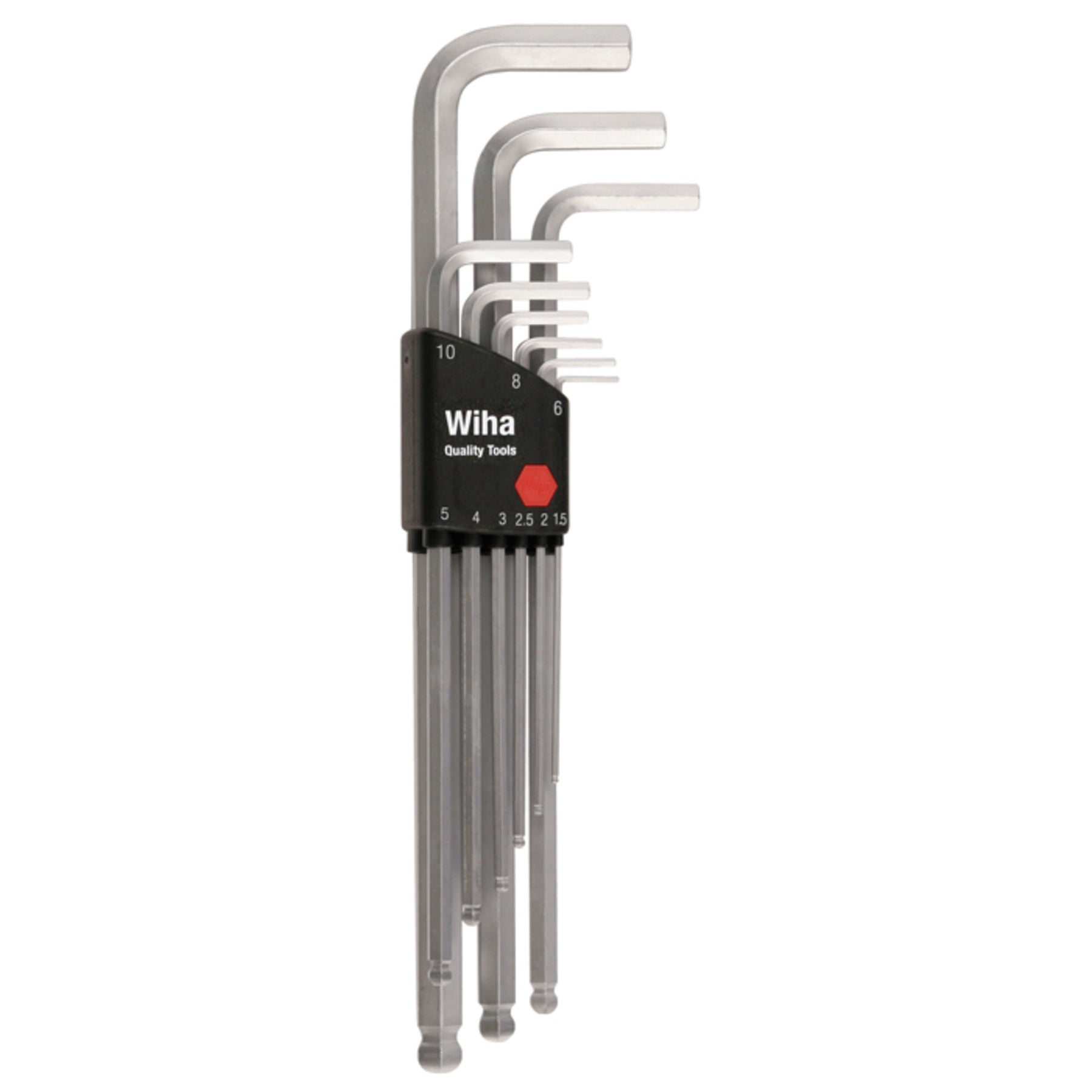 Wiha 66994 9 Piece Ball End Hex L-Key Set - Metric