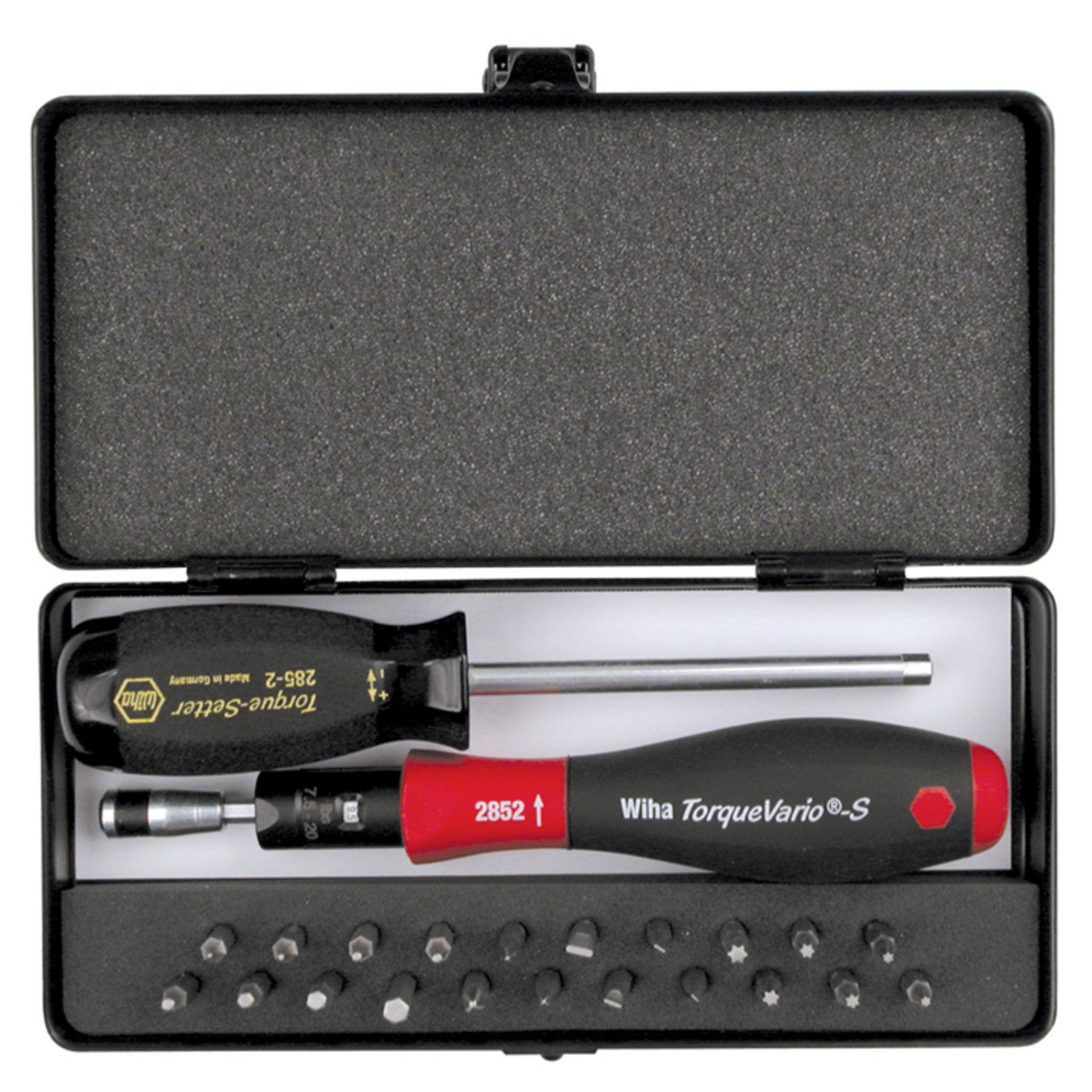 Wiha 28590 24 Piece TorqueVario-S MicroBits Set