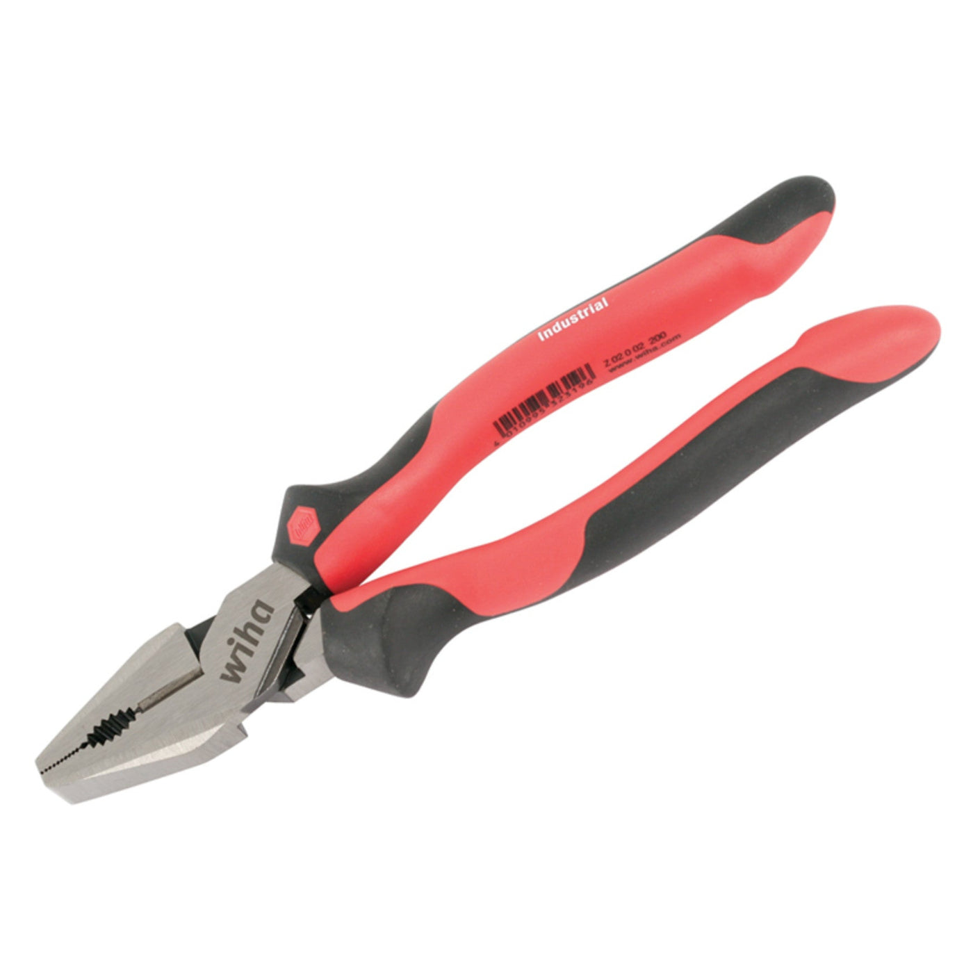 Wiha 30907 Industrial SoftGrip Heavy Duty Combination Pliers 8.0"