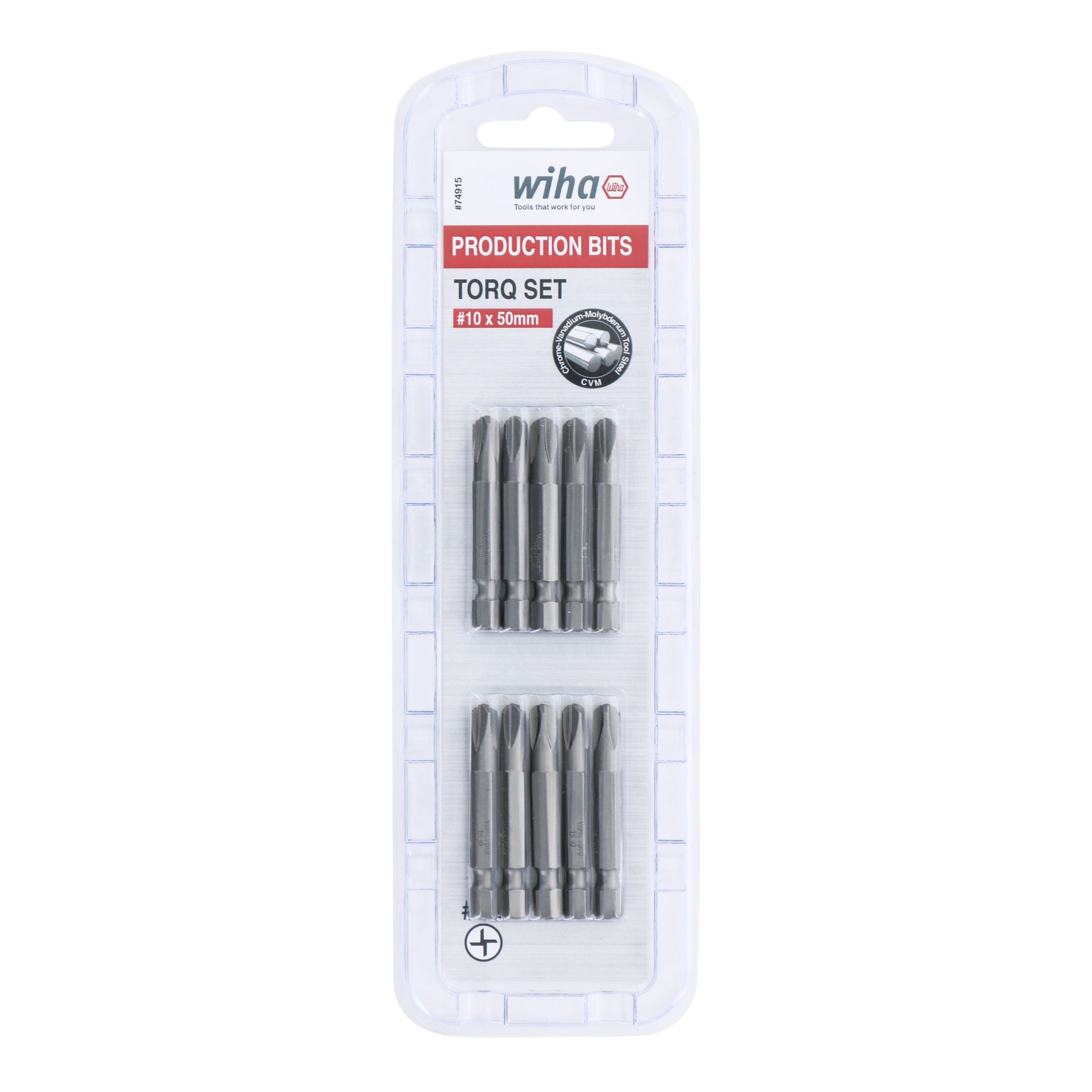 Torq-Set Bit #10 - 50mm - 10 Pack