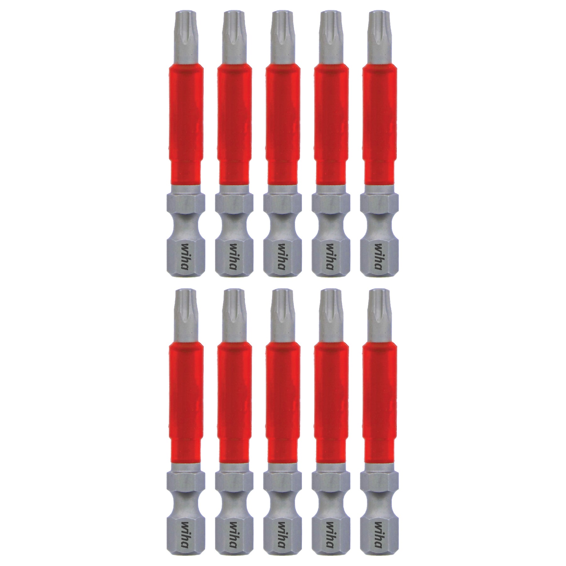 Wiha 76555 MaxxTor Impact Bit Torx T20 x 49mm - 10 Pack