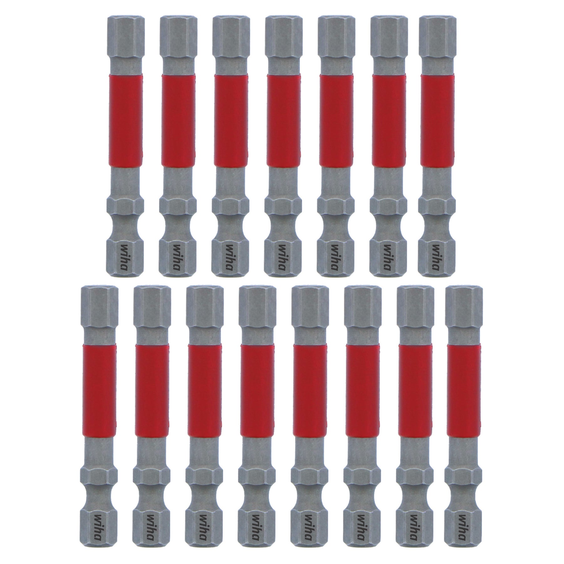 Wiha 76675 MaxxTor Impact Bit Hex 1/4" - 49mm - 15 Pack