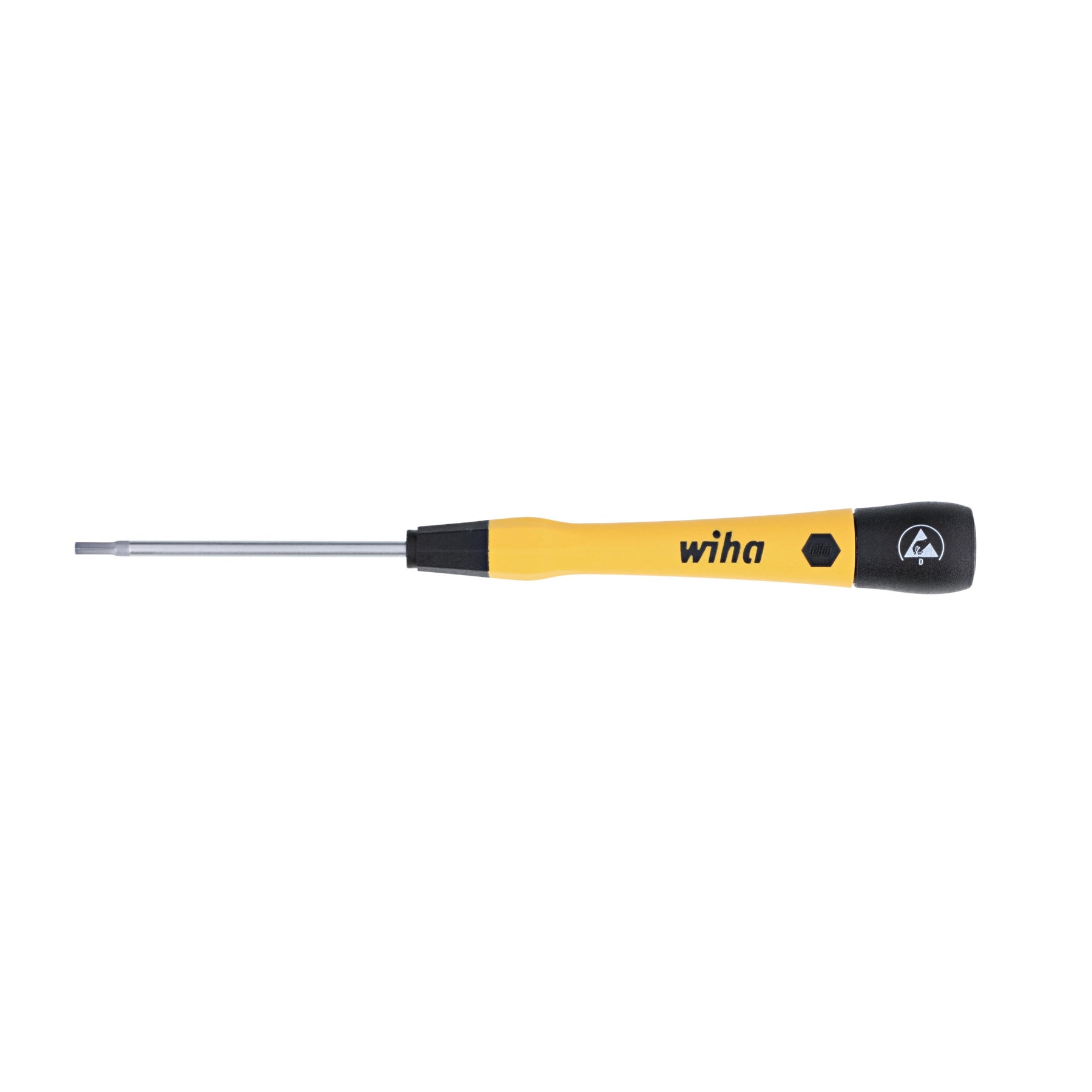 Wiha 27558 ESD Safe PicoFinish Precision Hex Screwdriver - 3/32" x 50mm