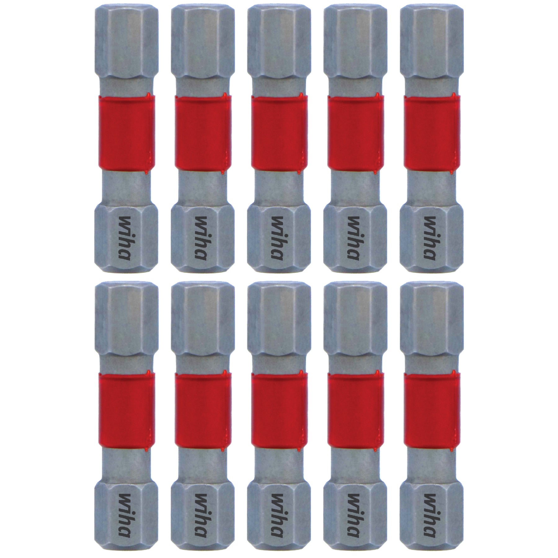 Wiha 76535 MaxxTor Impact Insert Bit Hex 1/4" x 29mm - 10 Pack