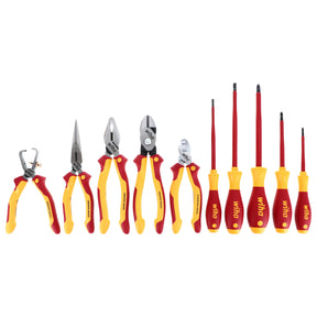 10 Piece Insulated Pliers-Cutters and Screwdriver Set
