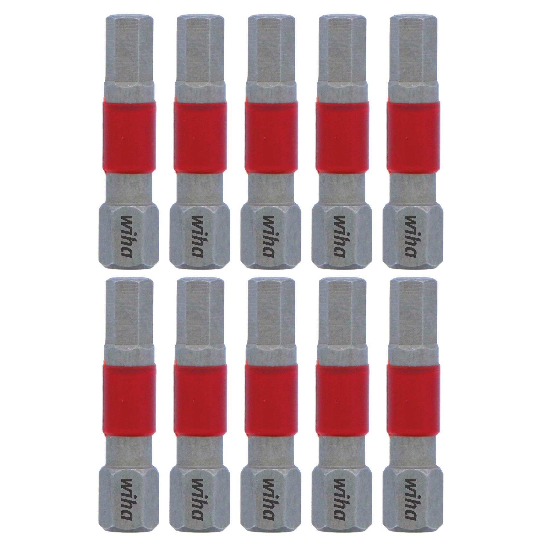Wiha 76525 MaxxTor Impact Insert Bit Hex 5.0mm x 29mm - 10 Pack