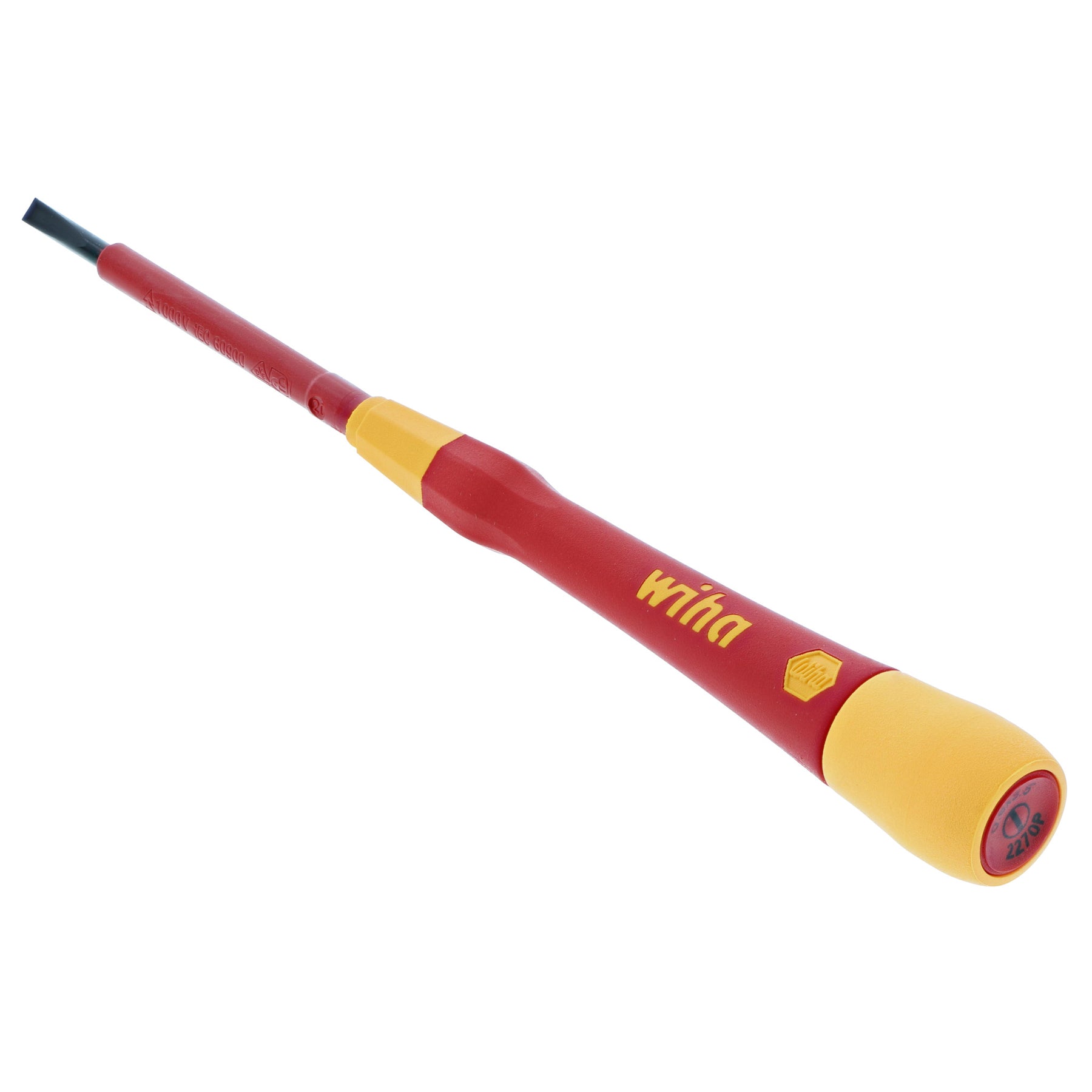 Insulated PicoFinish Precision Slotted Screwdriver 3.5mm x 60mm