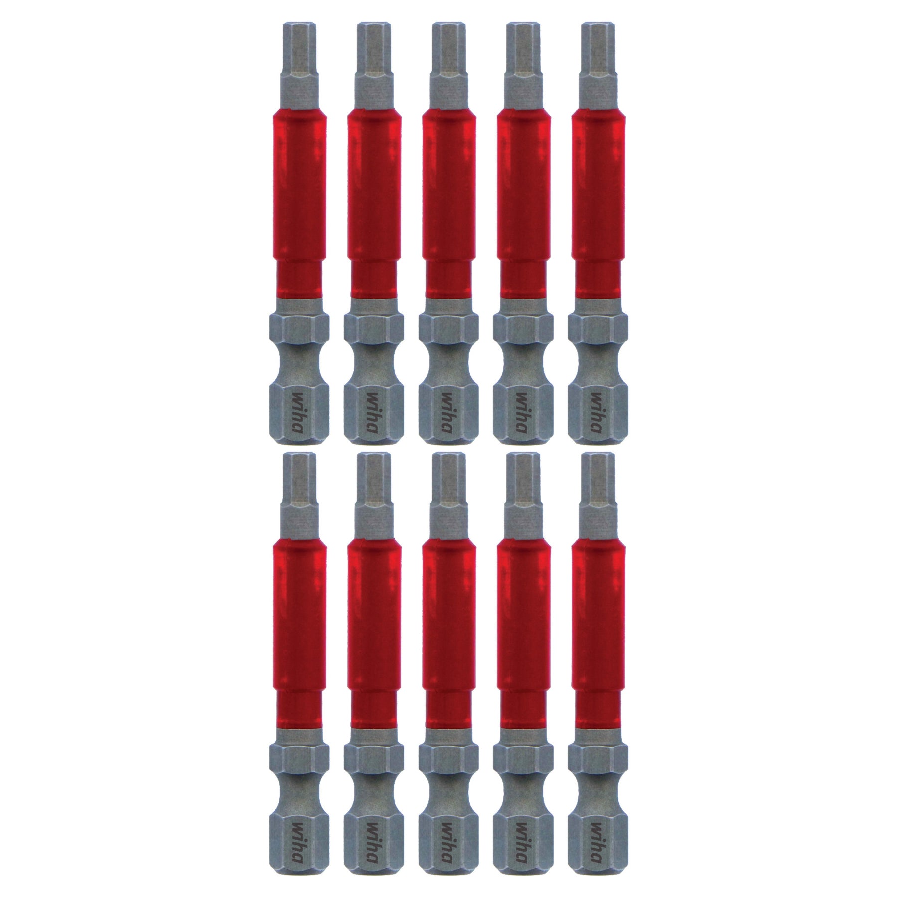 Wiha 76571 MaxxTor Impact Power Bit Hex 9/64" x 49mm - 10 Pack