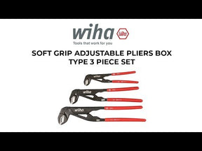 3 Piece Classic Grip V-Jaw Tongue and Groove Pliers Set Video