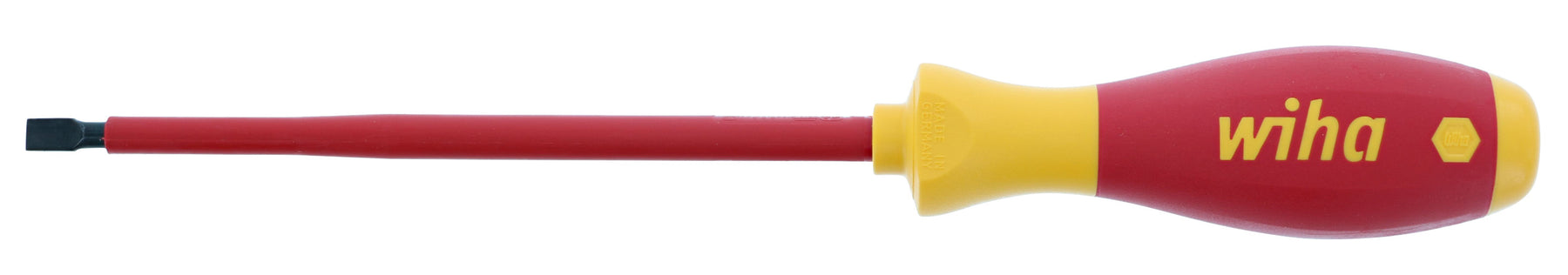 Wiha 92022 Insulated SoftFinish Slotted Screwdriver 6.0