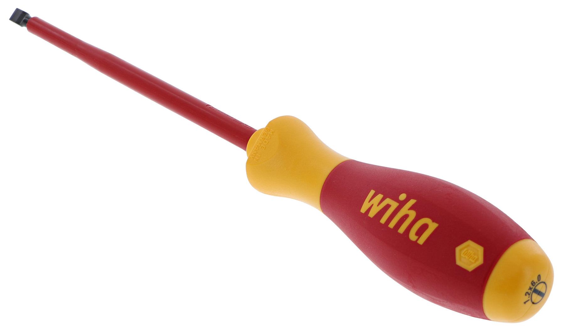 Insulated SoftFinish Slotted Screwdriver 6.0