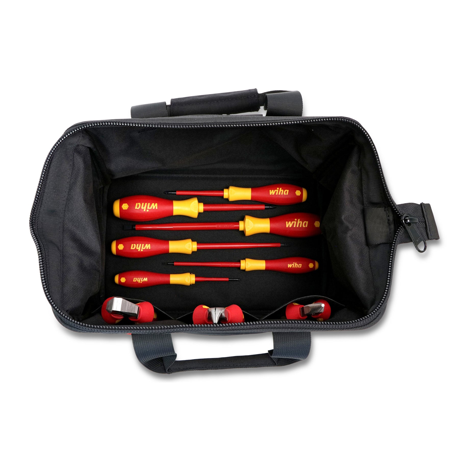 10 Piece Insulated Pliers-Cutters and Screwdriver Set