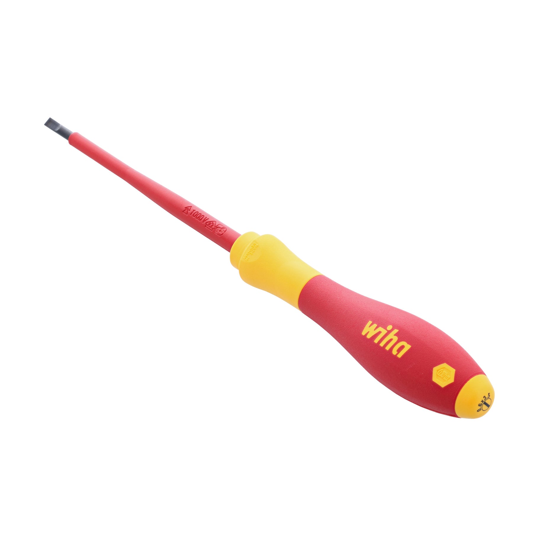 Insulated SoftFinish Slotted Screwdriver 3.5mm x 100mm