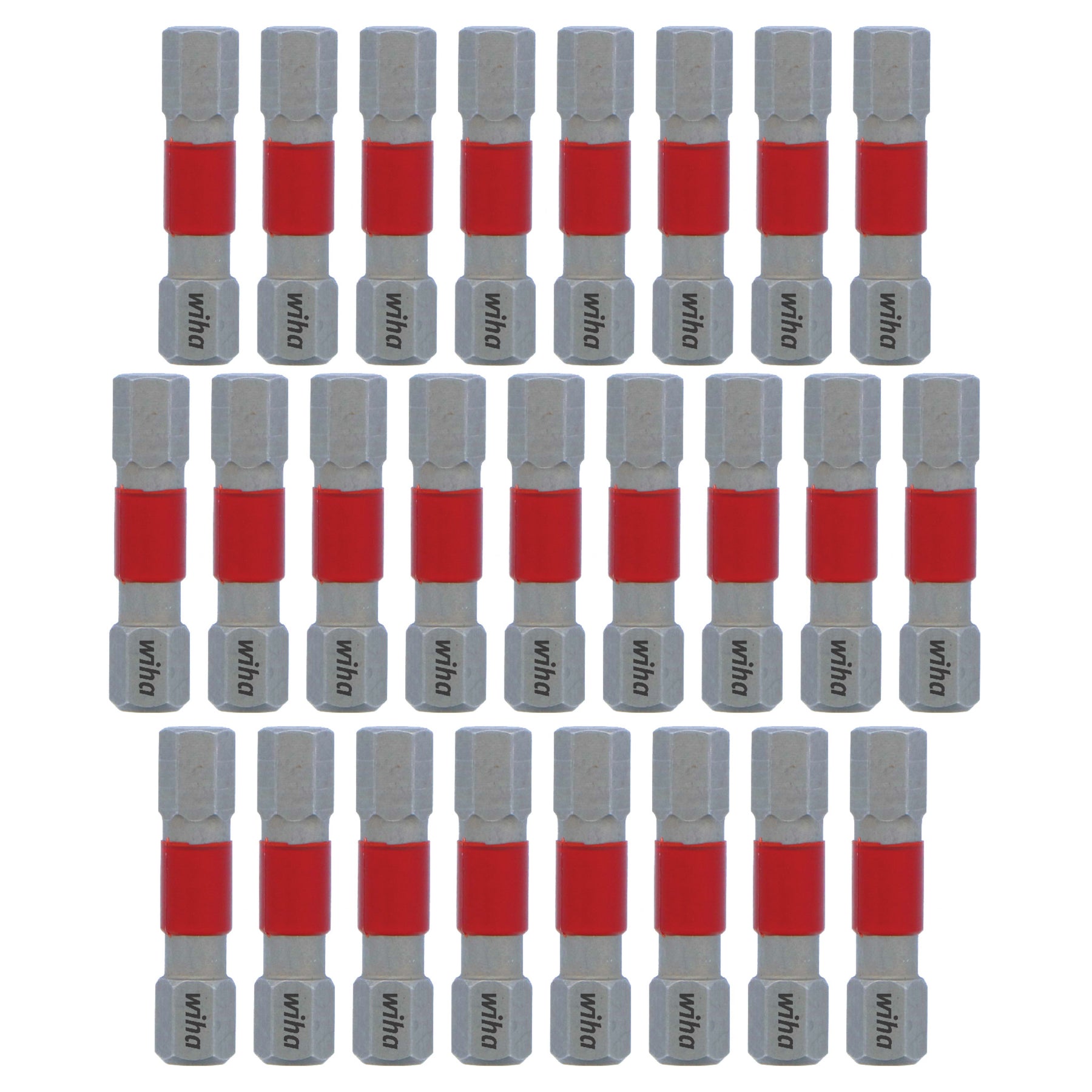 Wiha 76626 MaxxTor Impact Bit Hex 6.0mm - 29mm - 25 Pack