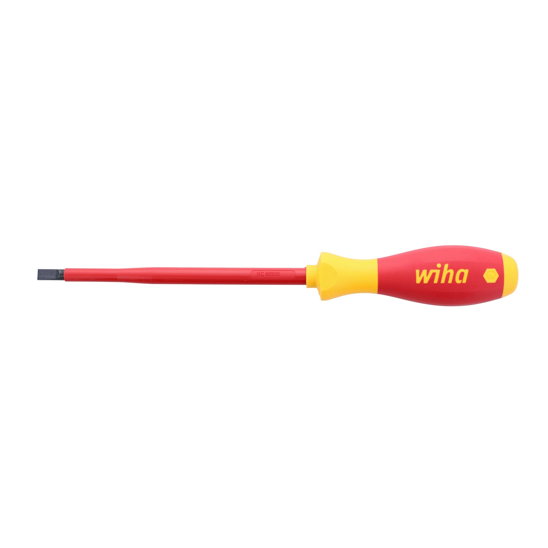 Wiha 32039 Insulated SoftFinish Slotted Screwdriver 6.5mm x 150mm