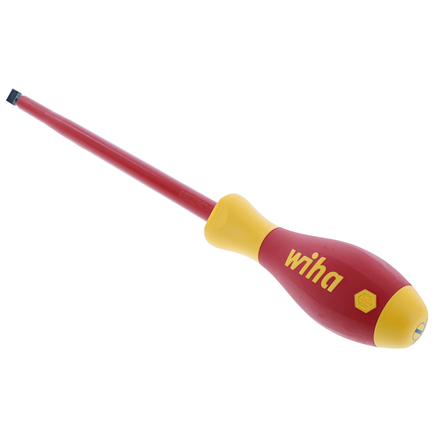 Insulated SoftFinish Slotted Screwdriver 10.0mm x 200mm