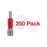 Wiha 76592 MaxxTor Impact Bit Square #1 - 29mm - 250 Pack