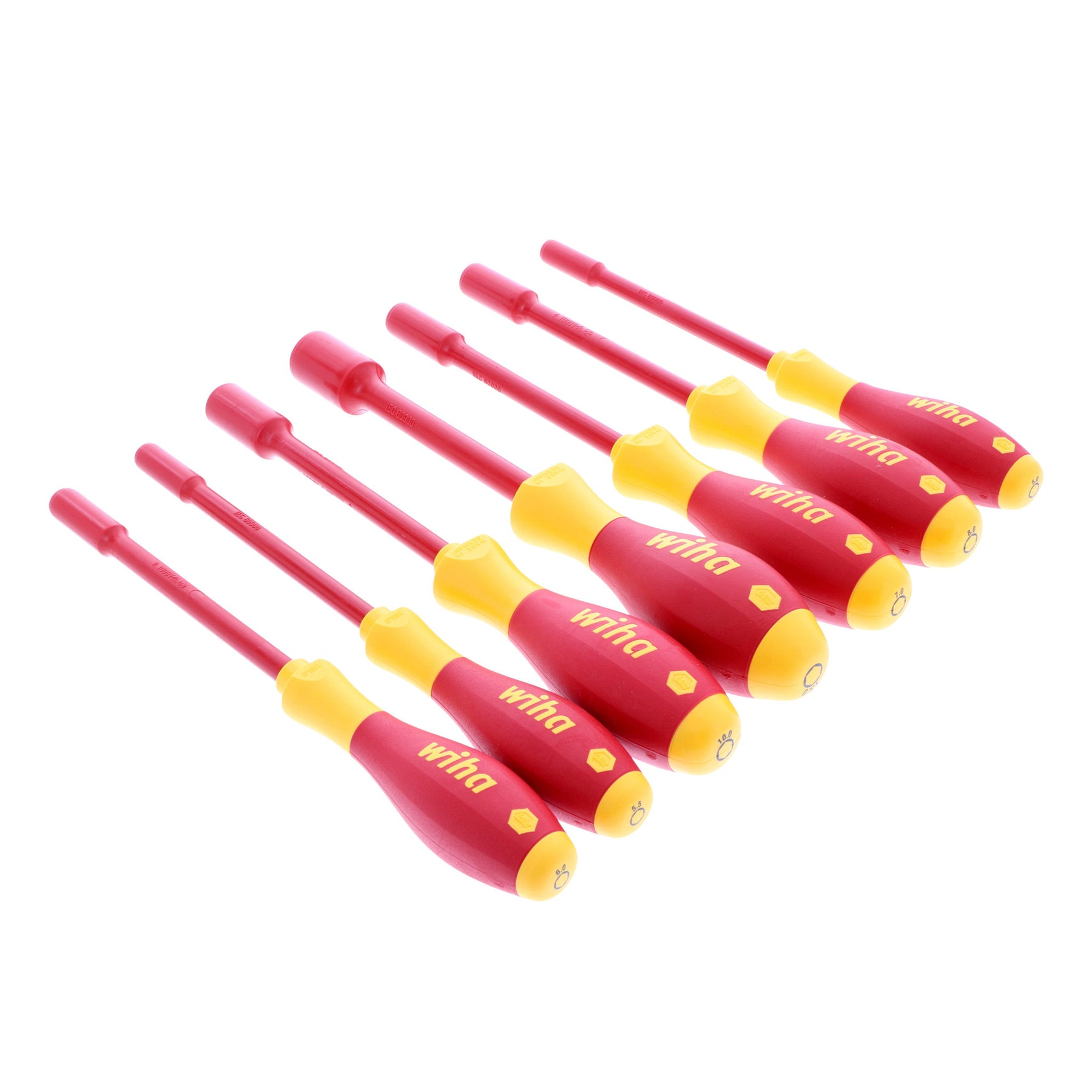 7 Piece Insulated SoftFinish Nut Driver Set - Metric