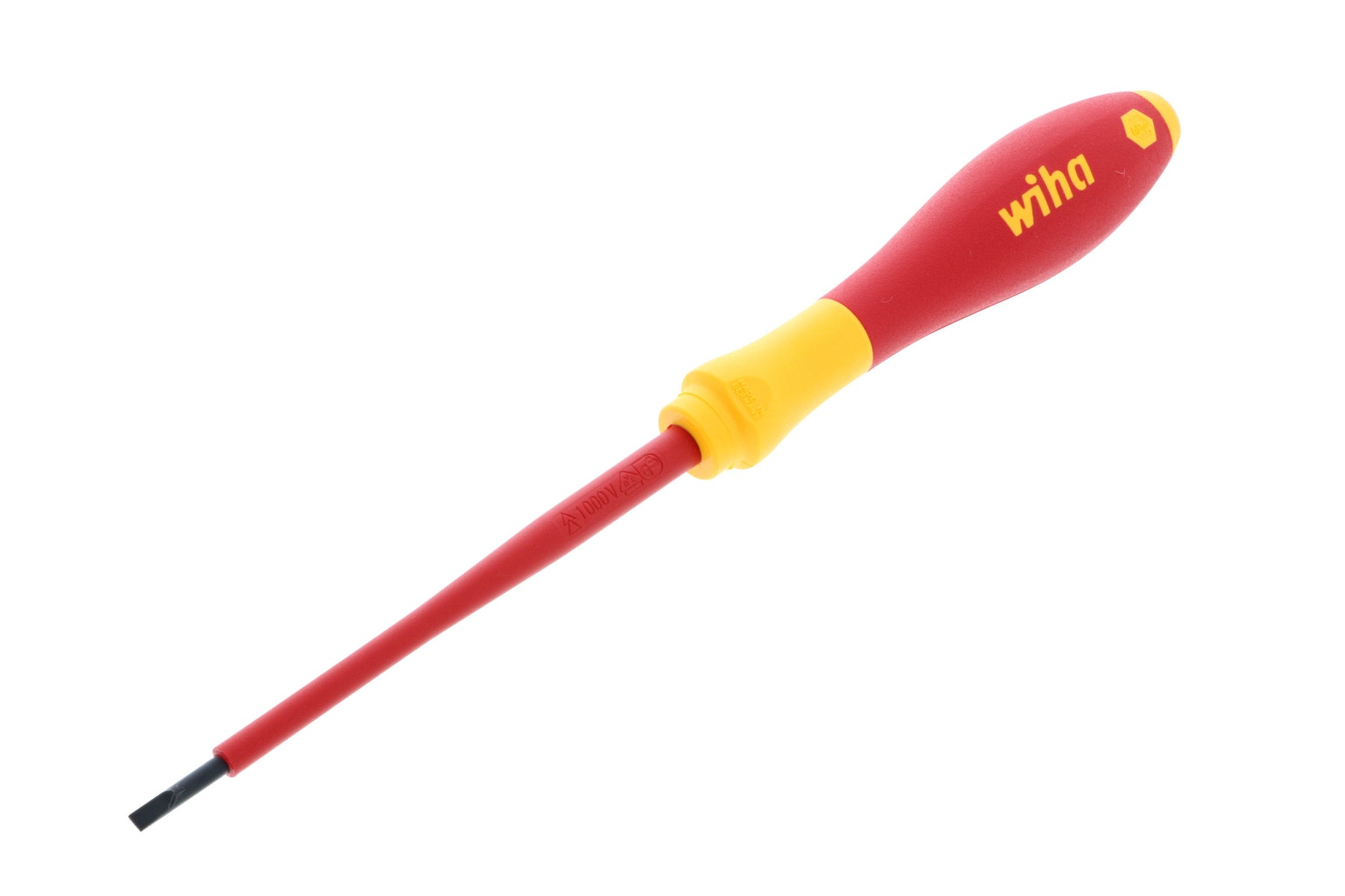 Wiha 92004 Insulated SoftFinish Slotted Screwdriver 3.0