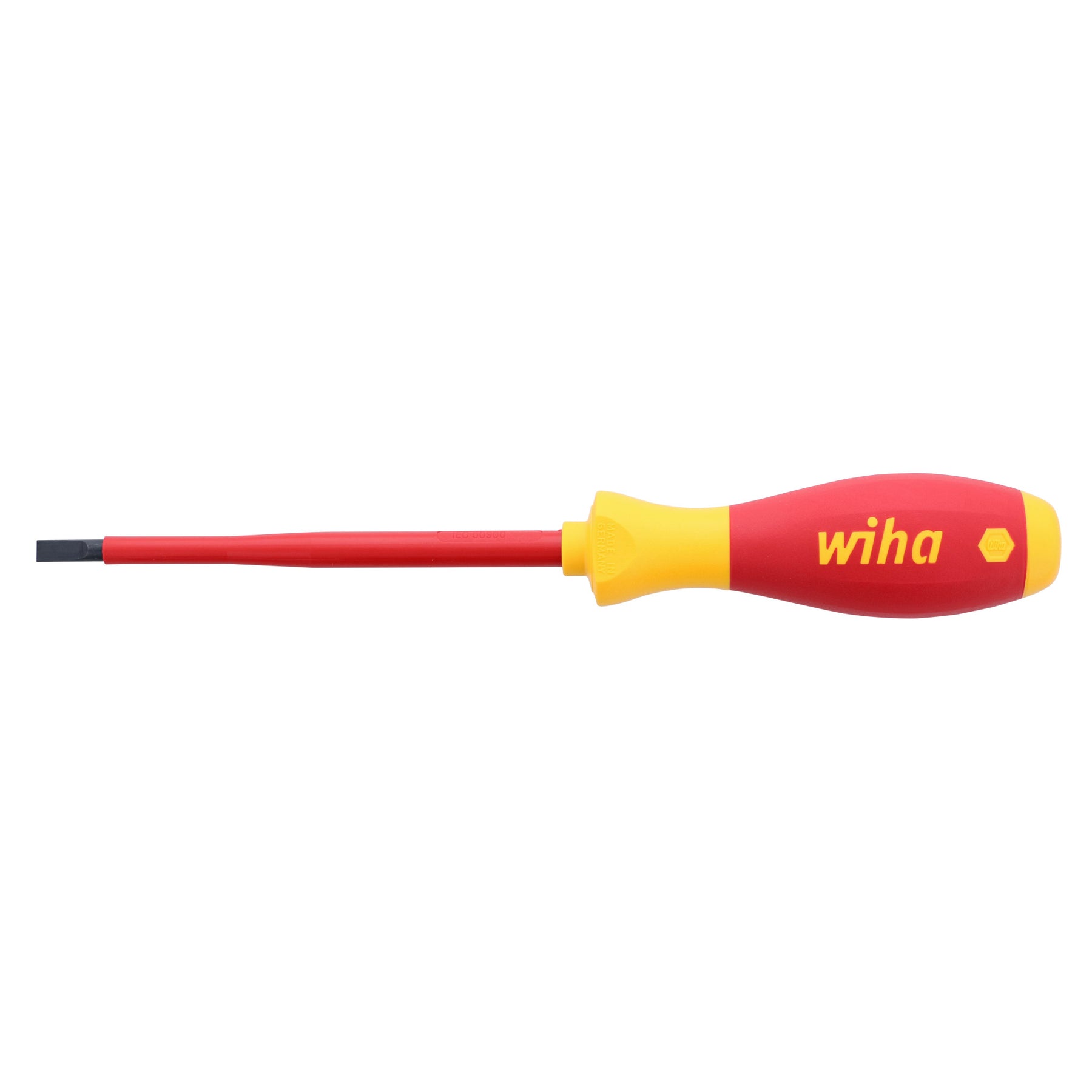 Wiha 32031 Insulated SoftFinish Slotted Screwdriver 5.5mm x 125mm