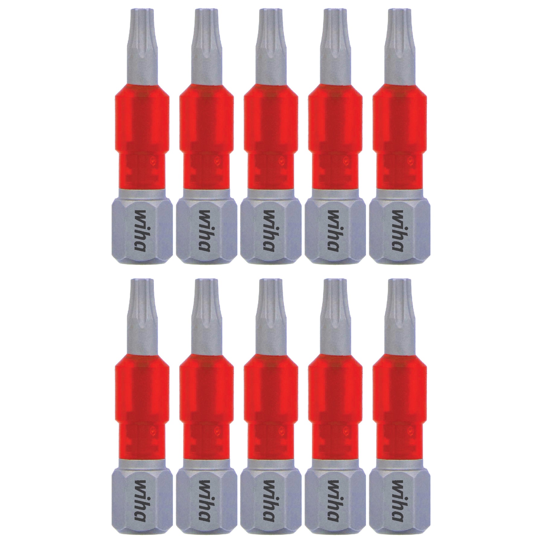 Wiha 76510 MaxxTor Impact Insert Bit Torx T10 - 29mm - 10 Pack